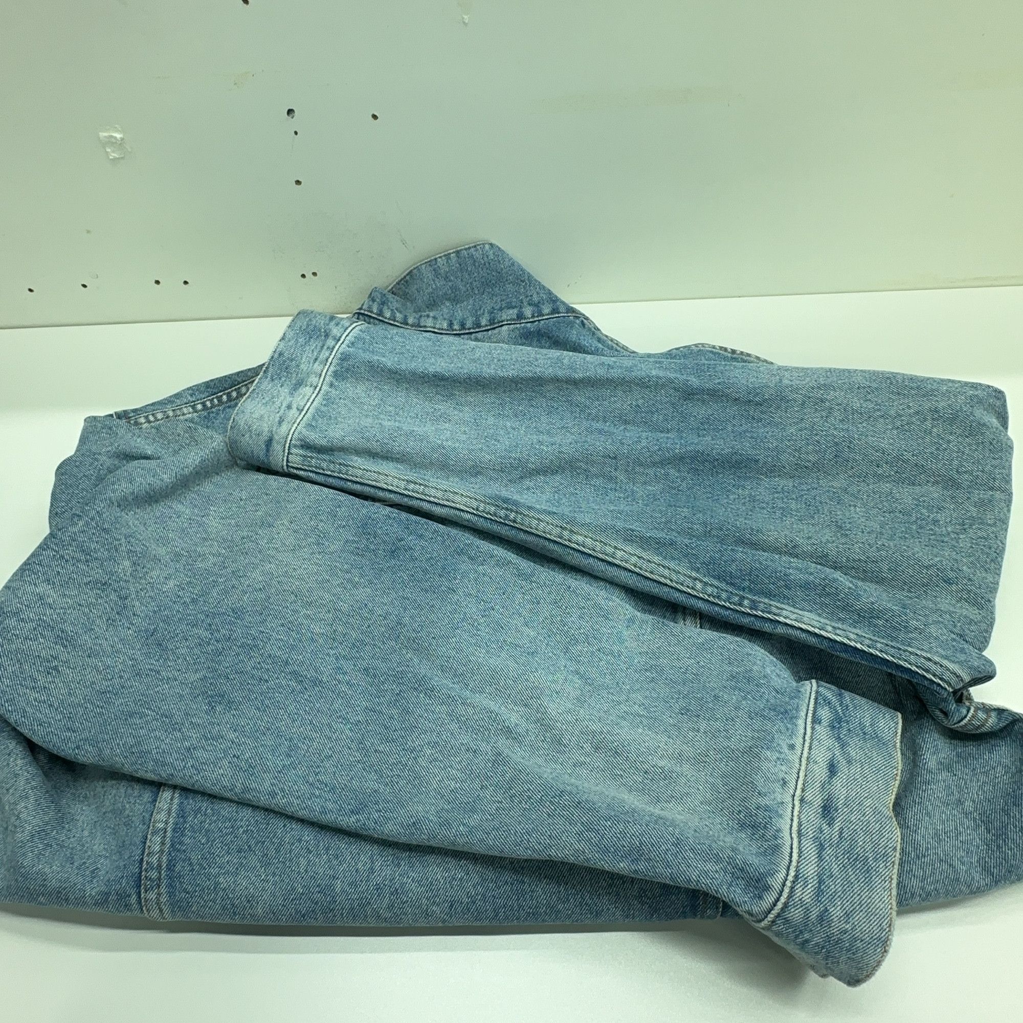 Balenciaga Balenciaga Back Embroidery Denim Jacket Size 36 Size XS / US 0-2 / IT 36-38 - 13 Thumbnail