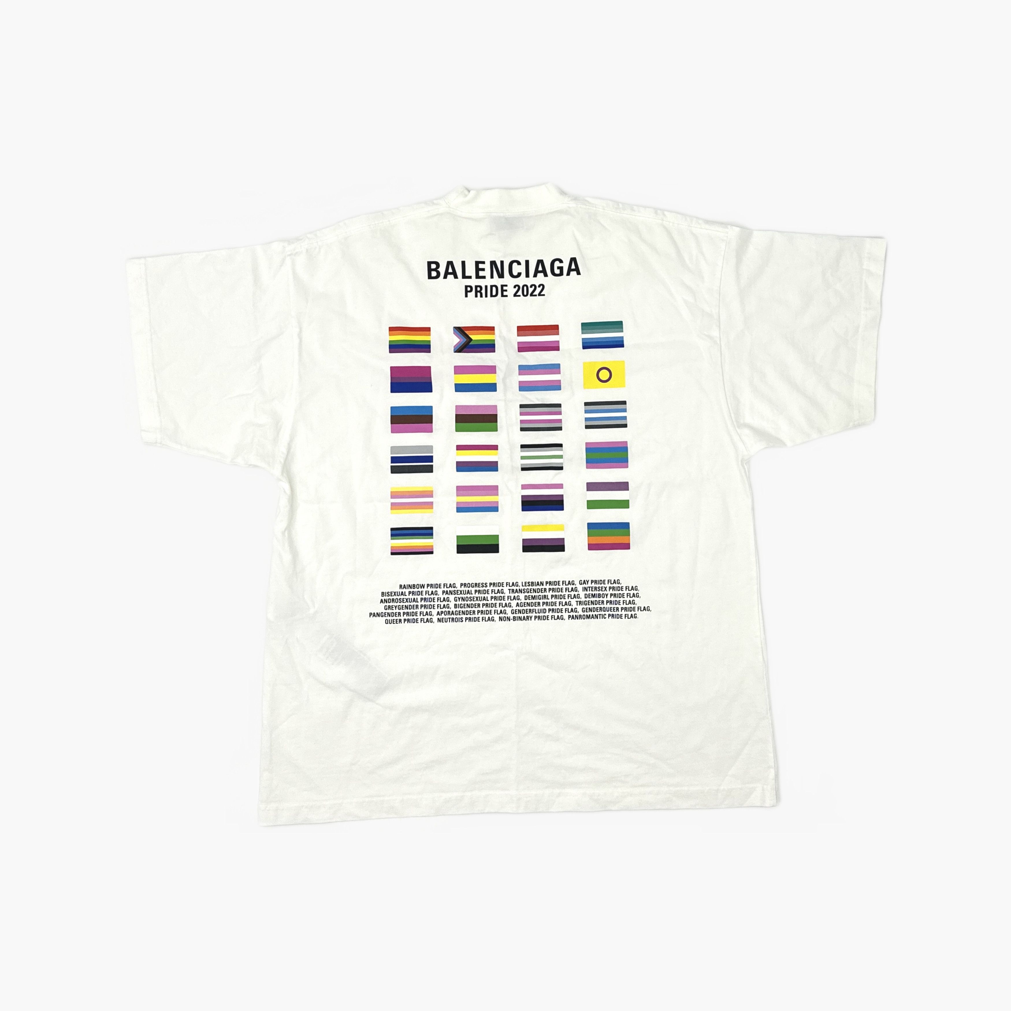 Balenciaga Balenciaga Pride 2022 T-Shirt Size S Size US S / EU 44-46 / 1 - 2 Thumbnail