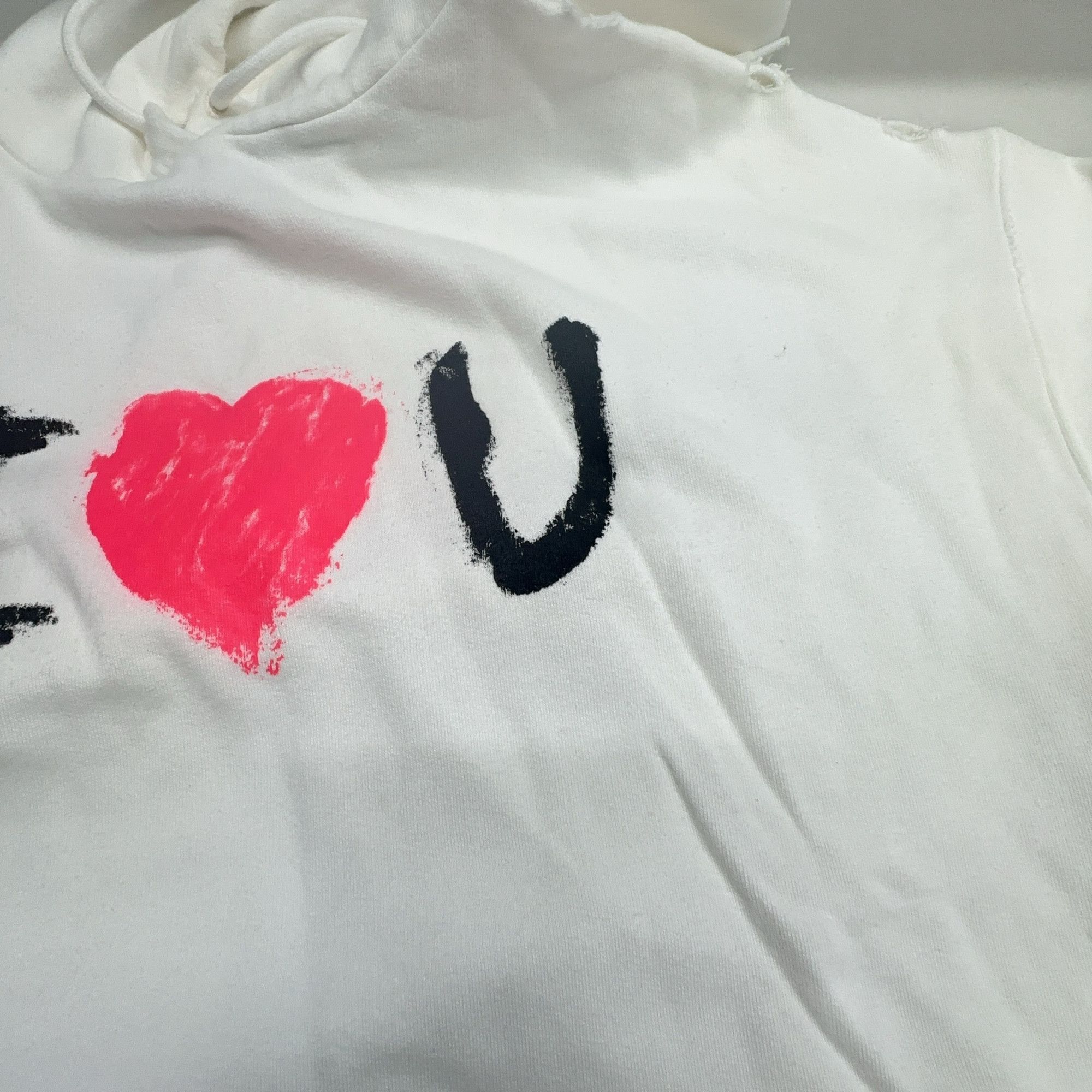 Balenciaga Balenciaga I Heart U Hoodie Size XS Size XS / US 0-2 / IT 36-38 - 9 Thumbnail