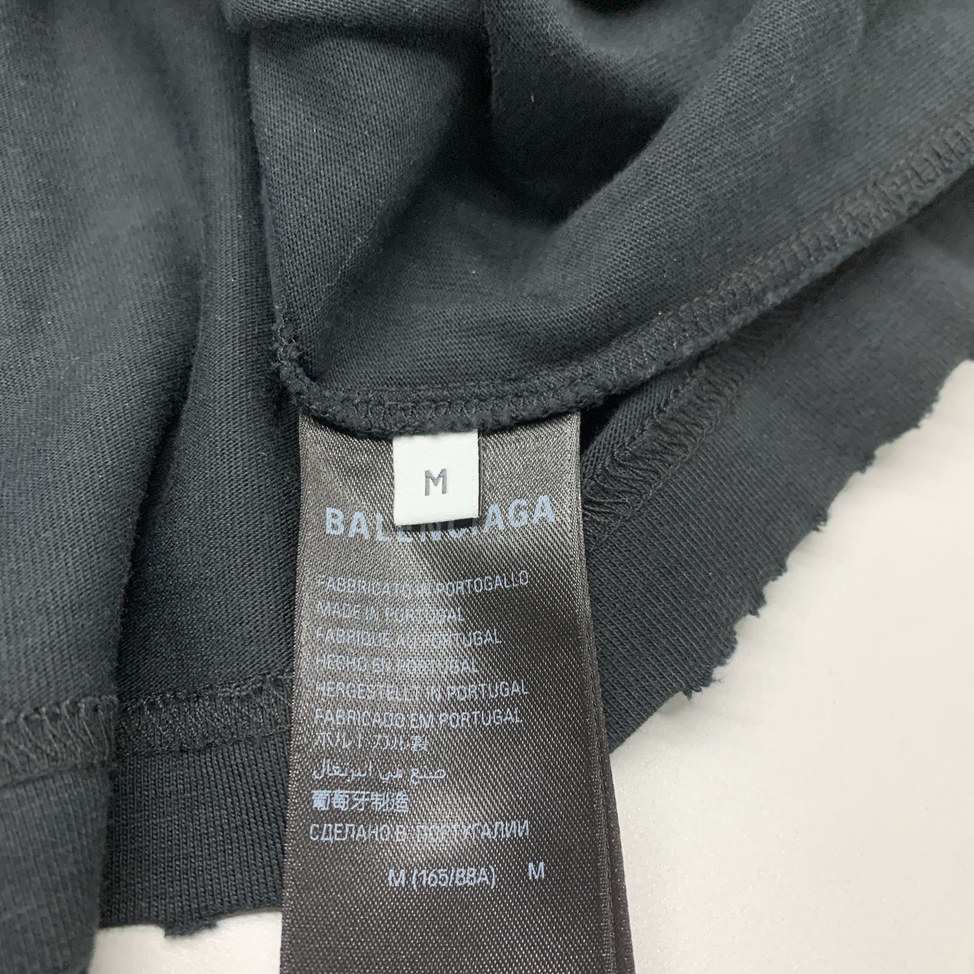 Balenciaga Balenciaga Logo Print T-Shirt Size M Size US M / EU 48-50 / 2 - 4 Thumbnail