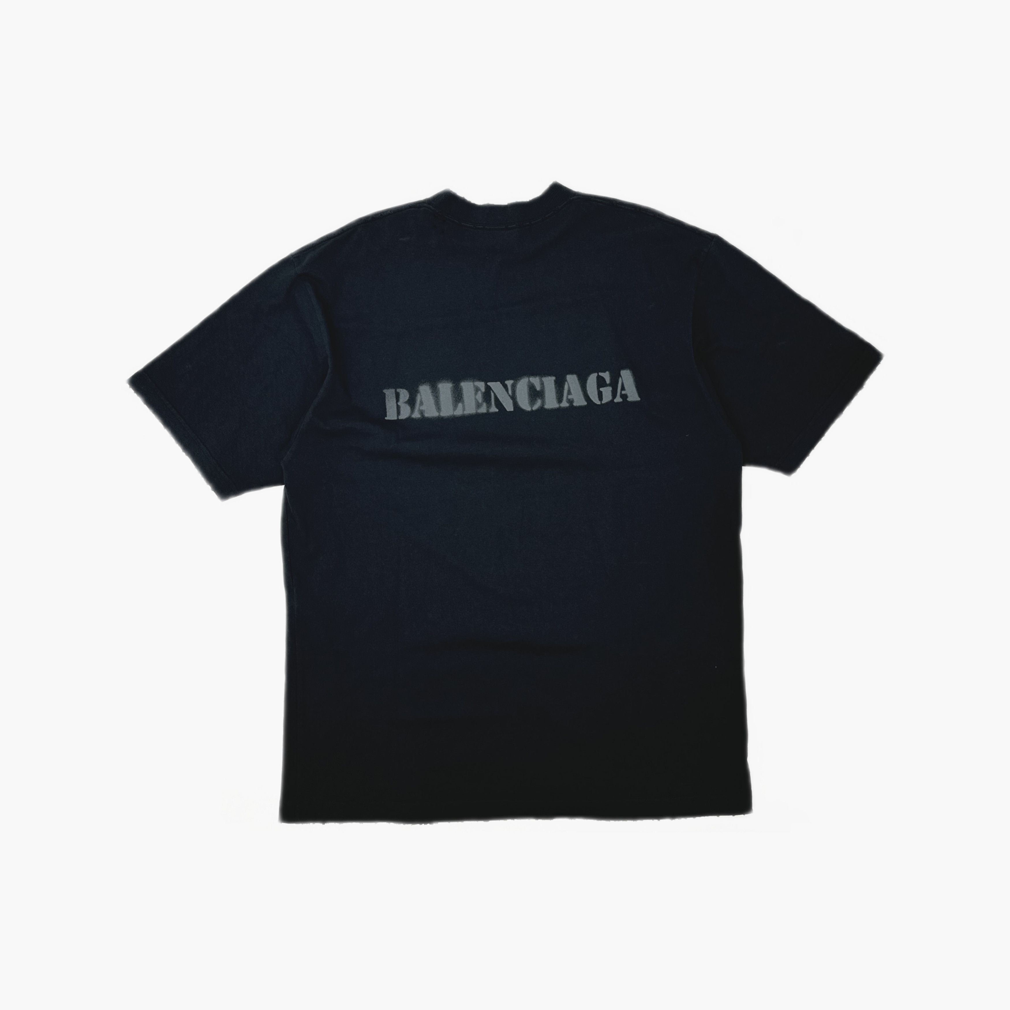 Balenciaga Balenciaga Logo Print T-Shirt Size M Size US M / EU 48-50 / 2 - 2 Thumbnail