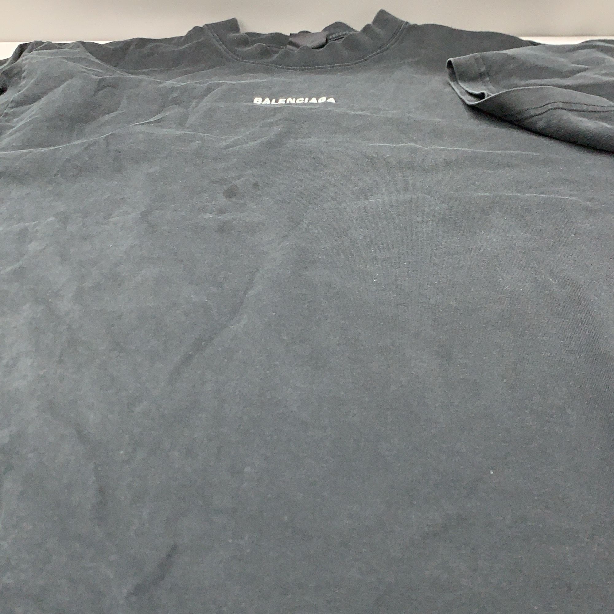 Balenciaga Balenciaga Logo Print T-Shirt Size M Size US M / EU 48-50 / 2 - 10 Thumbnail
