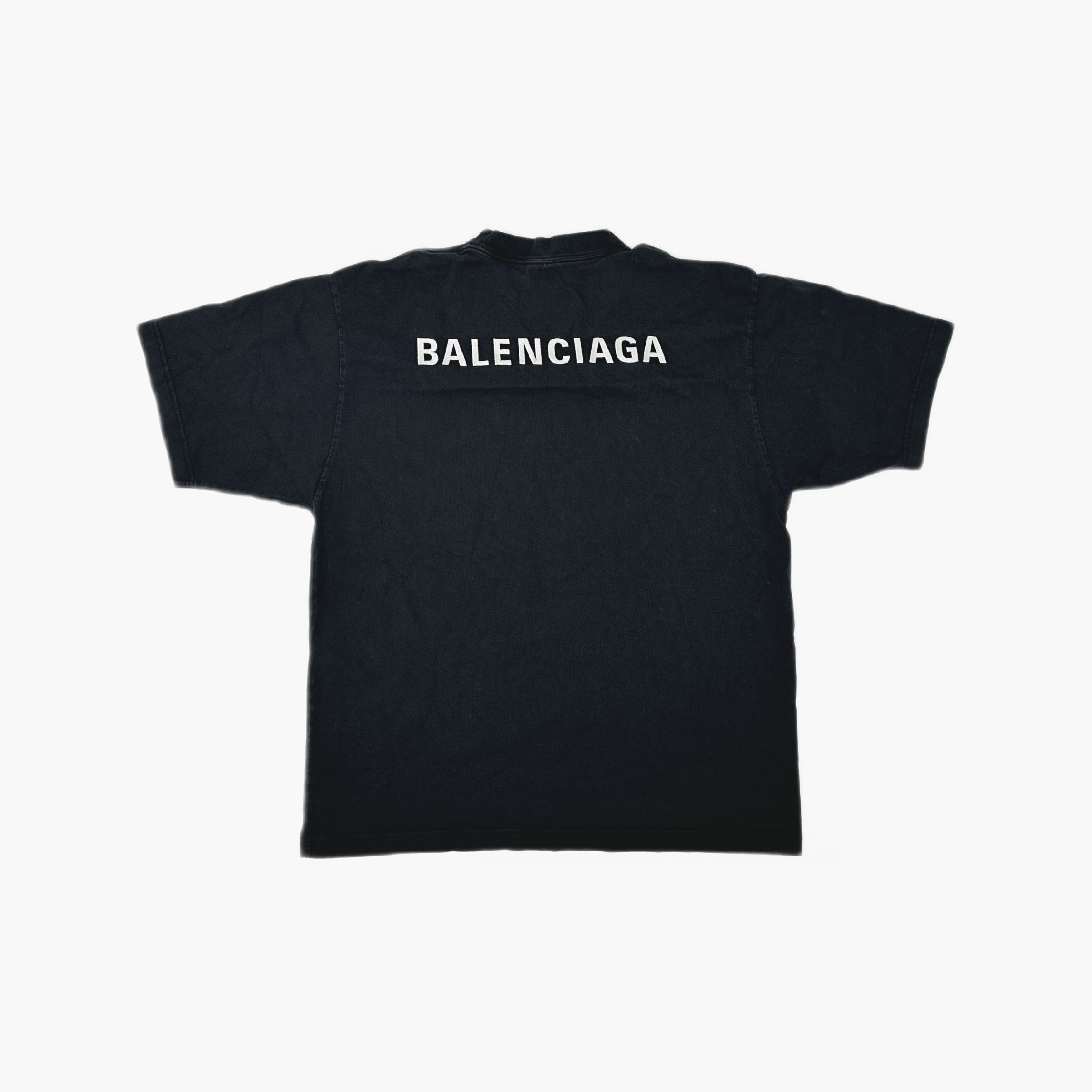Balenciaga Balenciaga Logo Print T-Shirt Size M Size US M / EU 48-50 / 2 - 2 Thumbnail