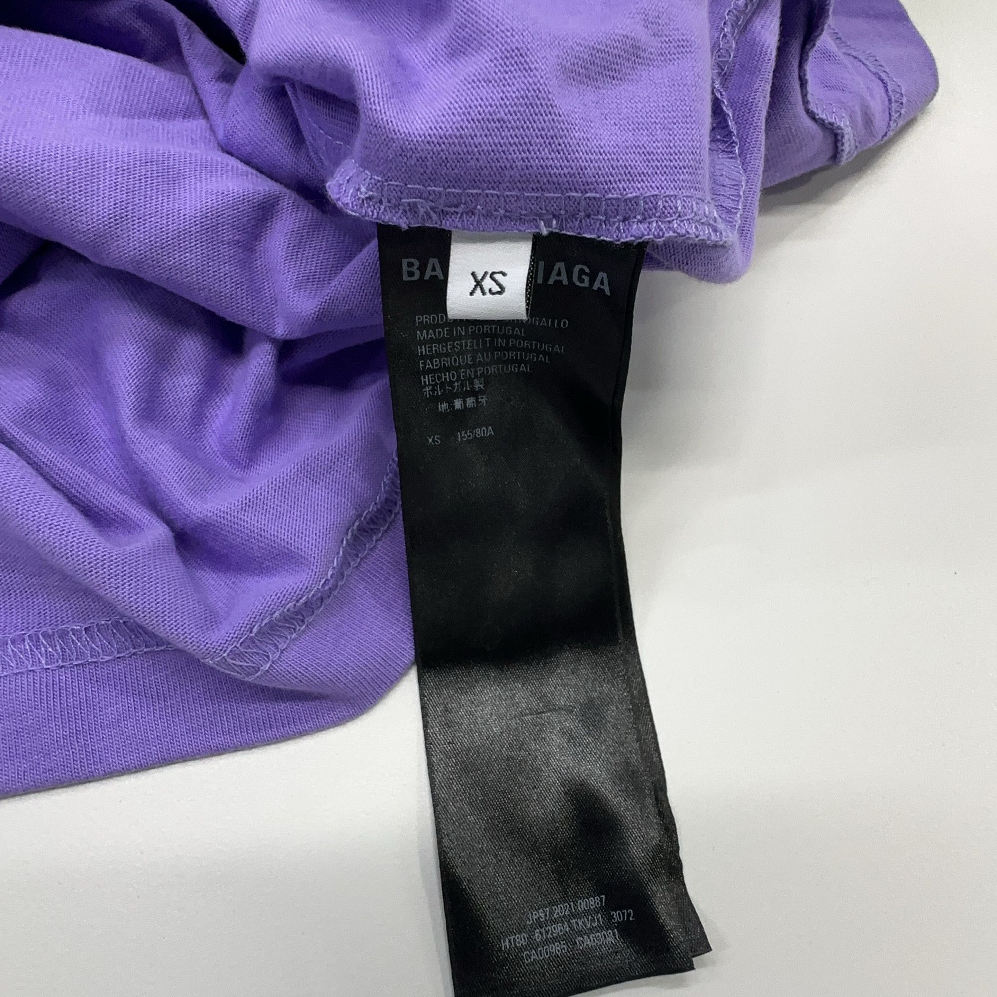 Balenciaga Balenciaga Wave Logo T-Shirt Size XS Size US XS / EU 42 / 0 - 5 Thumbnail