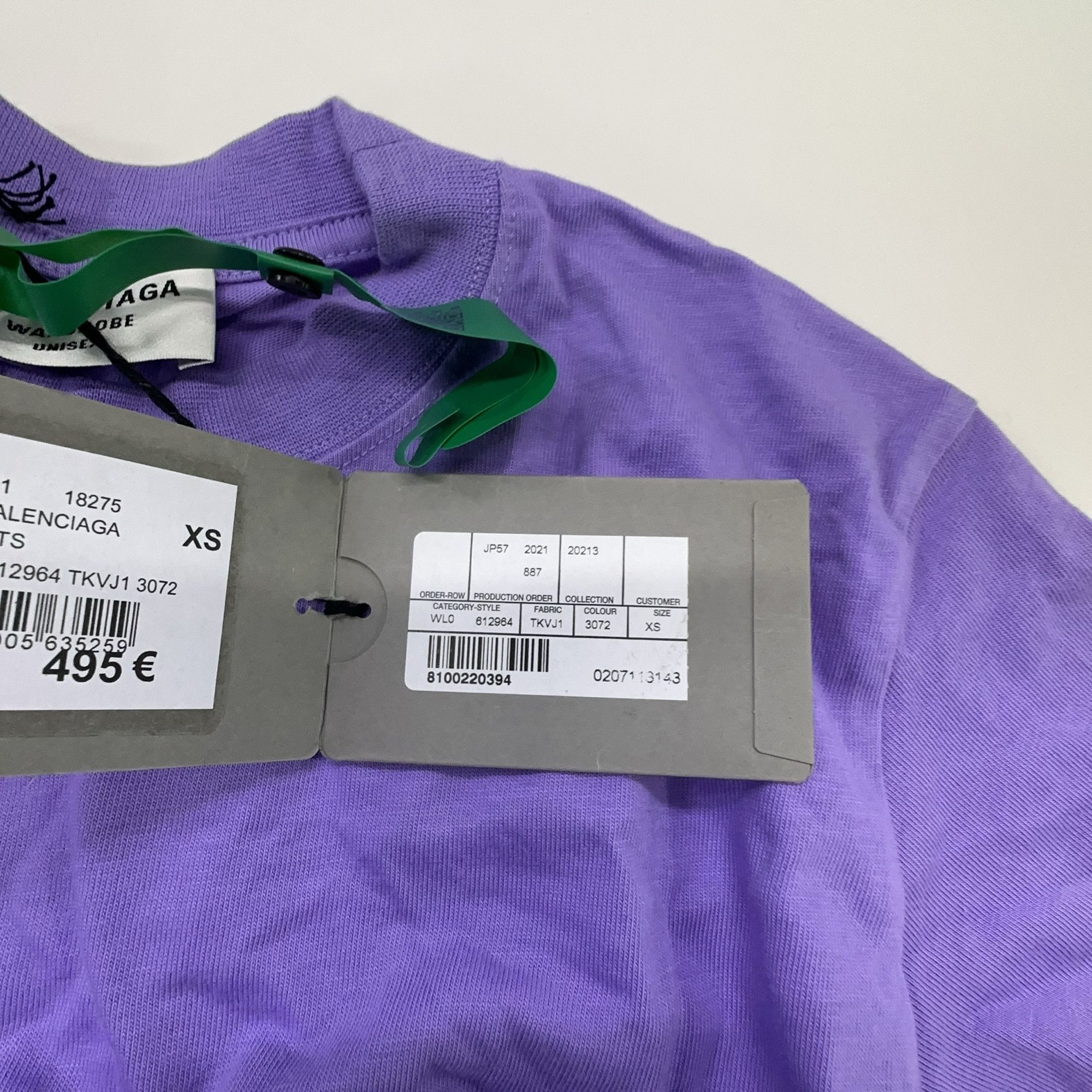 Balenciaga Balenciaga Wave Logo T-Shirt Size XS Size US XS / EU 42 / 0 - 3 Thumbnail