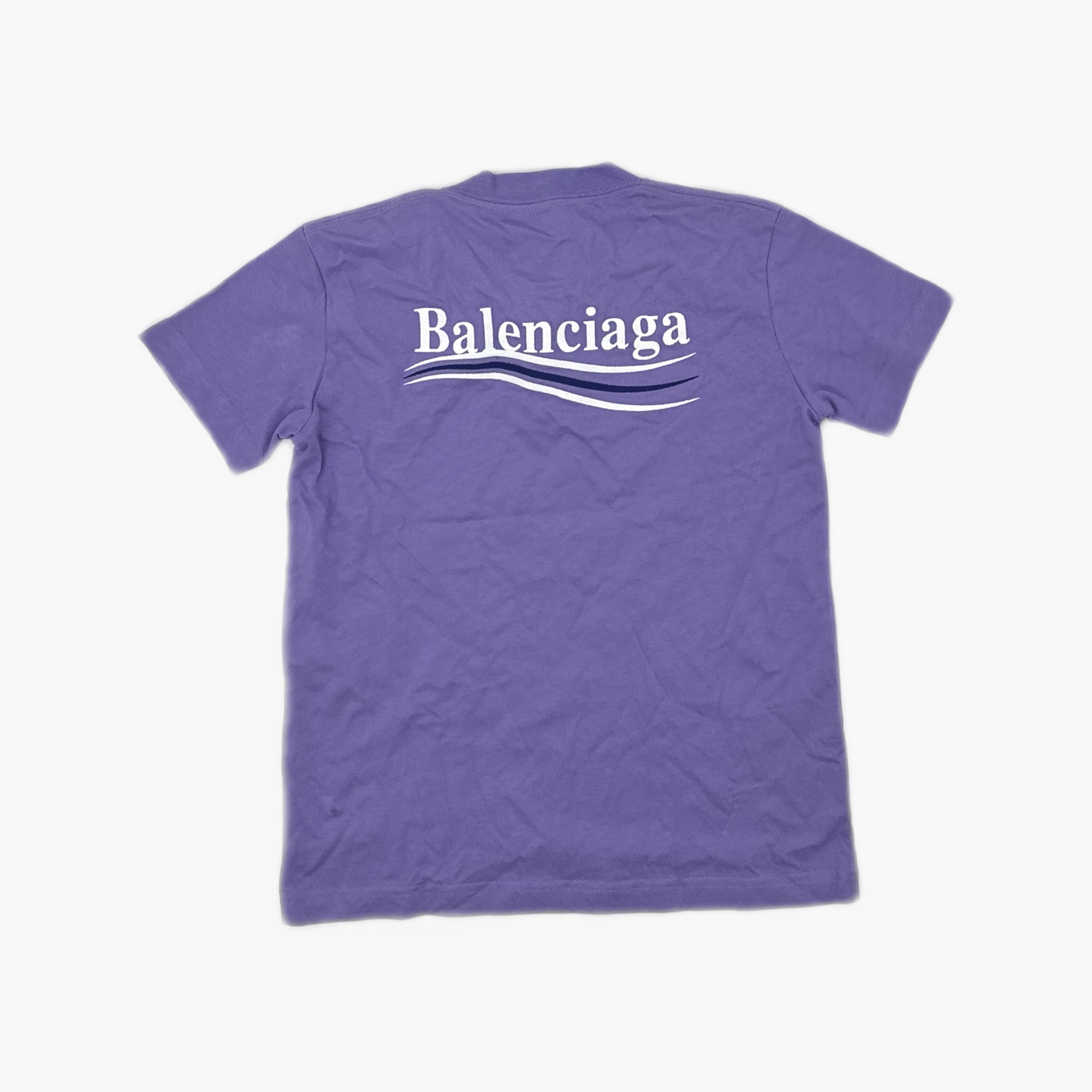 Balenciaga Balenciaga Wave Logo T-Shirt Size XS Size US XS / EU 42 / 0 - 2 Thumbnail