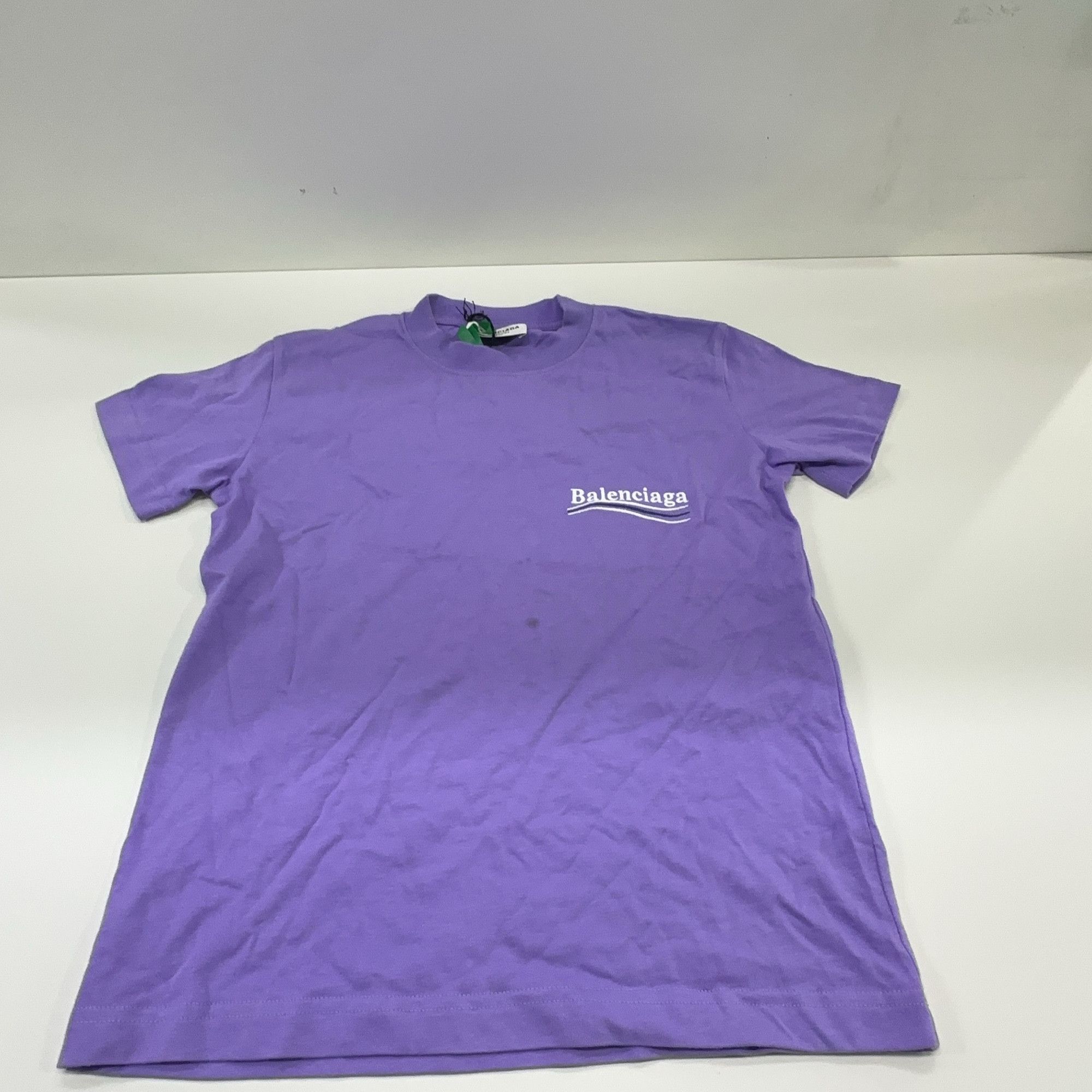 Balenciaga Balenciaga Wave Logo T-Shirt Size XS Size US XS / EU 42 / 0 - 7 Thumbnail