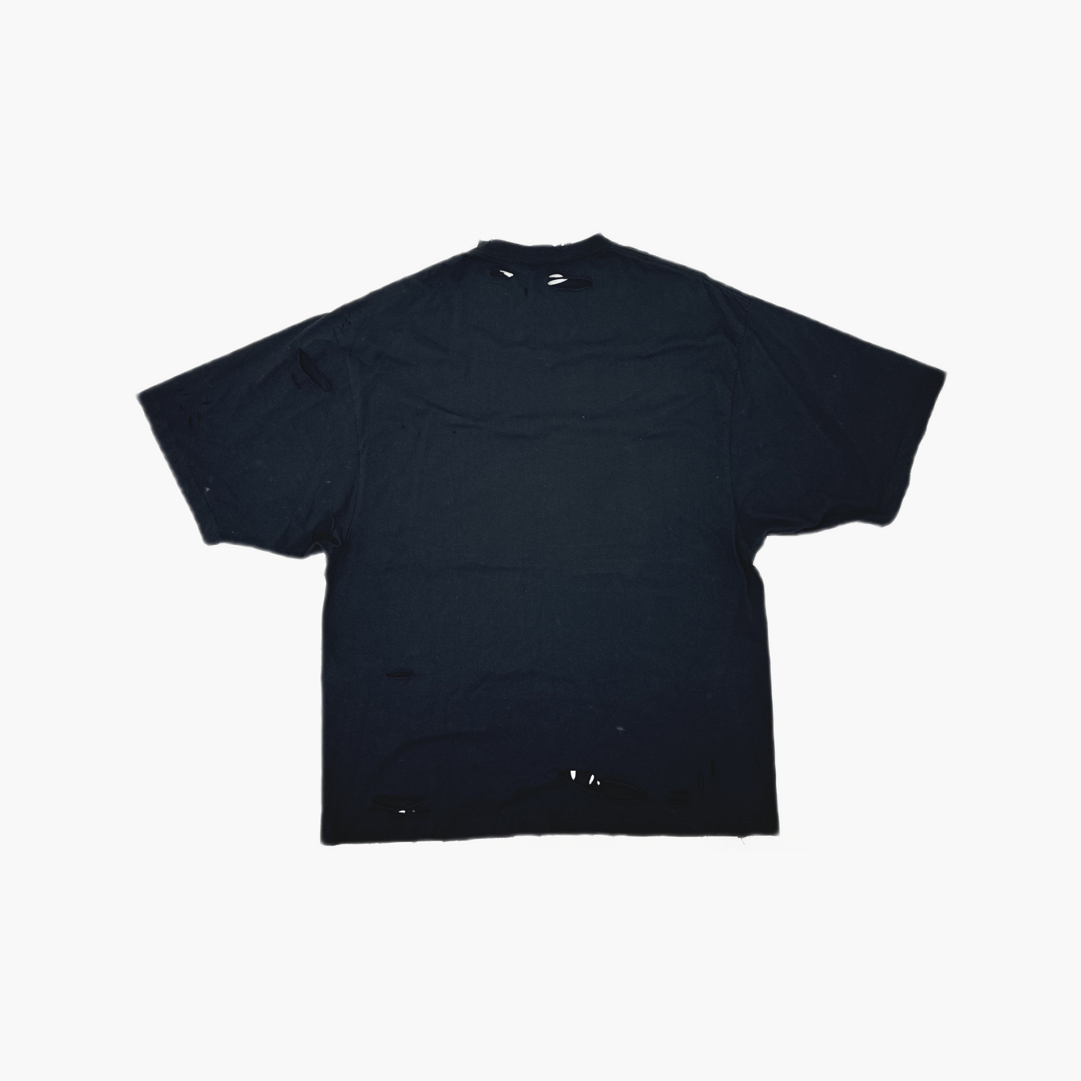 Balenciaga Balenciaga Distressed T-Shirt Size XS Size US XS / EU 42 / 0 - 2 Thumbnail