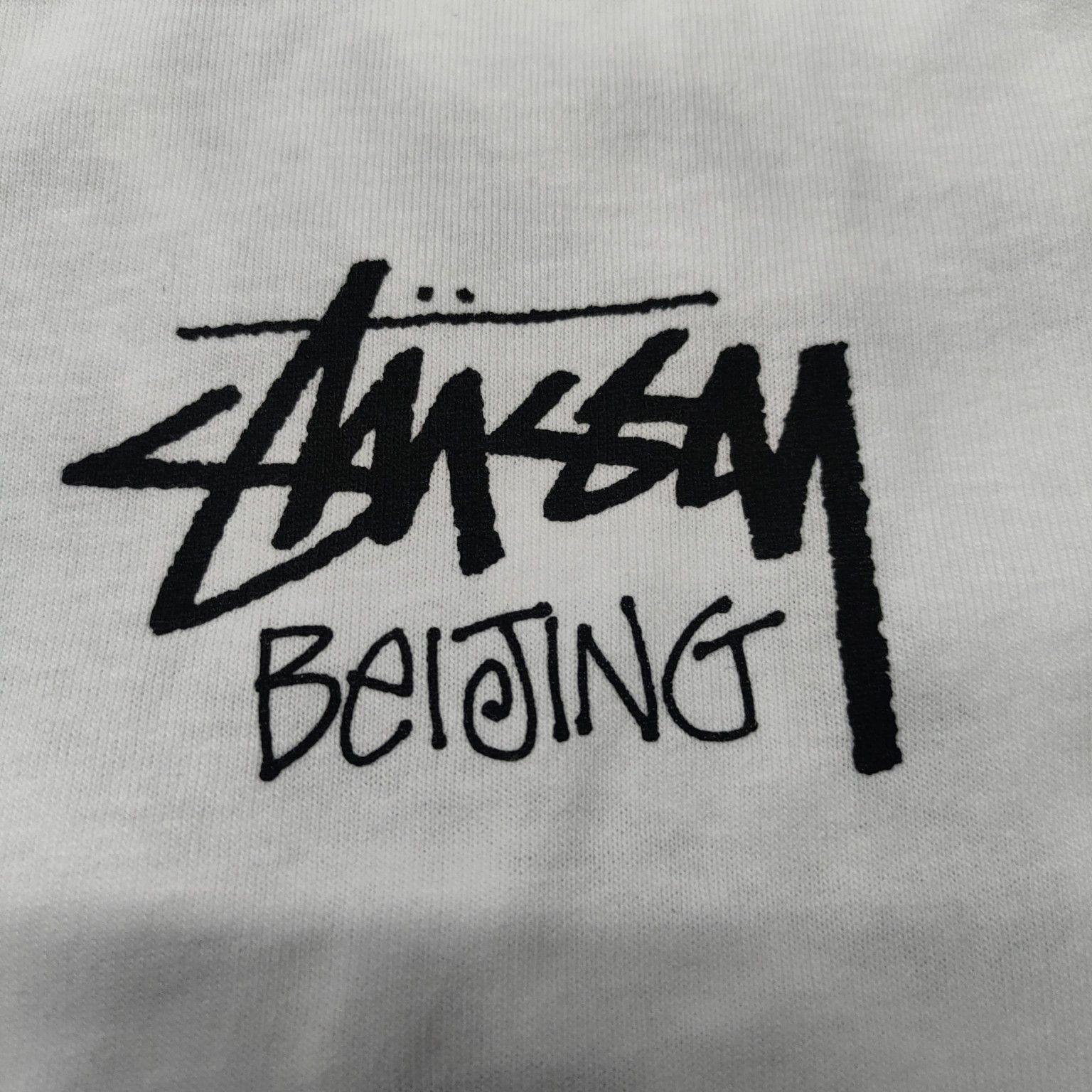 Stussy Stussy Beijing Logo Long Sleeve T-Shirt Size L Size US L / EU 52-54 / 3 - 7 Thumbnail