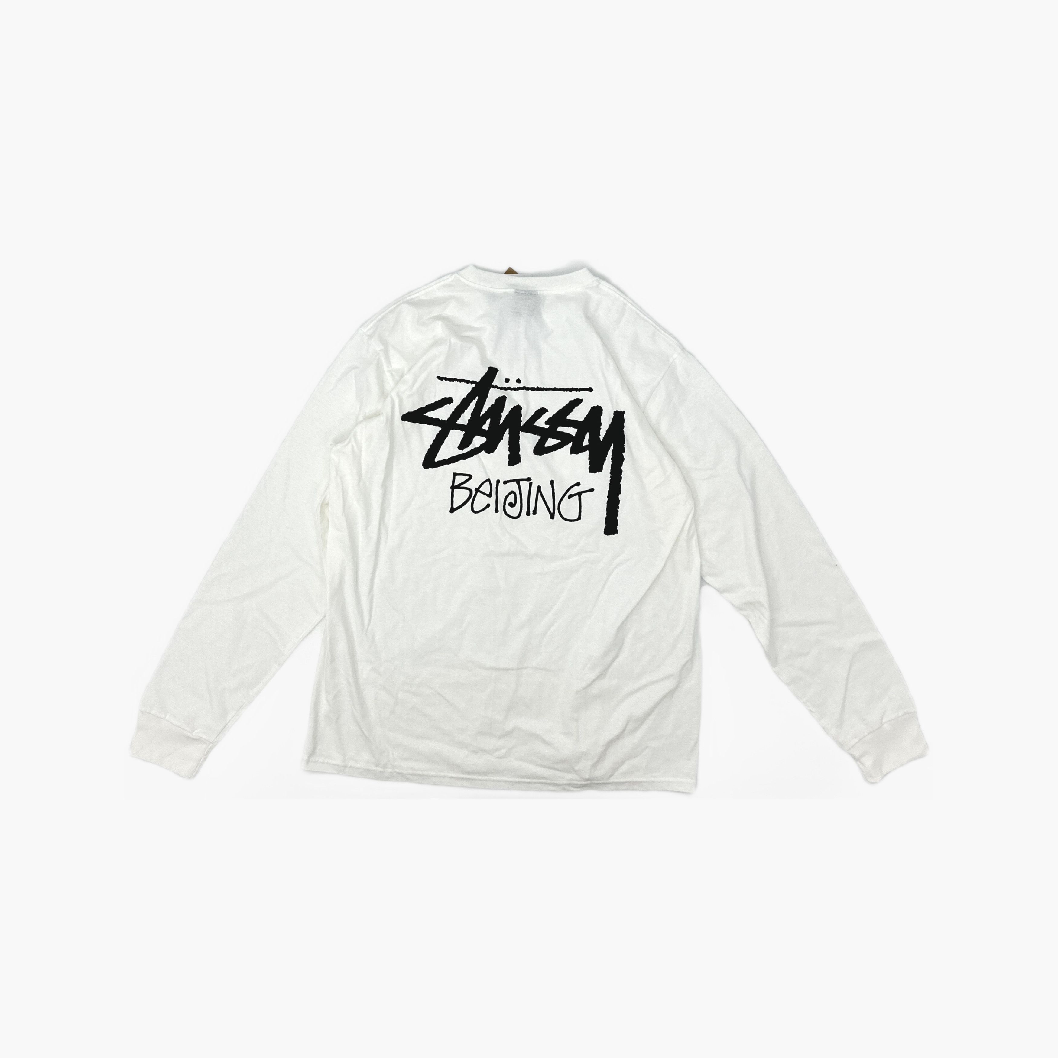 Stussy Stussy Beijing Logo Long Sleeve T-Shirt Size L Size US L / EU 52-54 / 3 - 2 Thumbnail