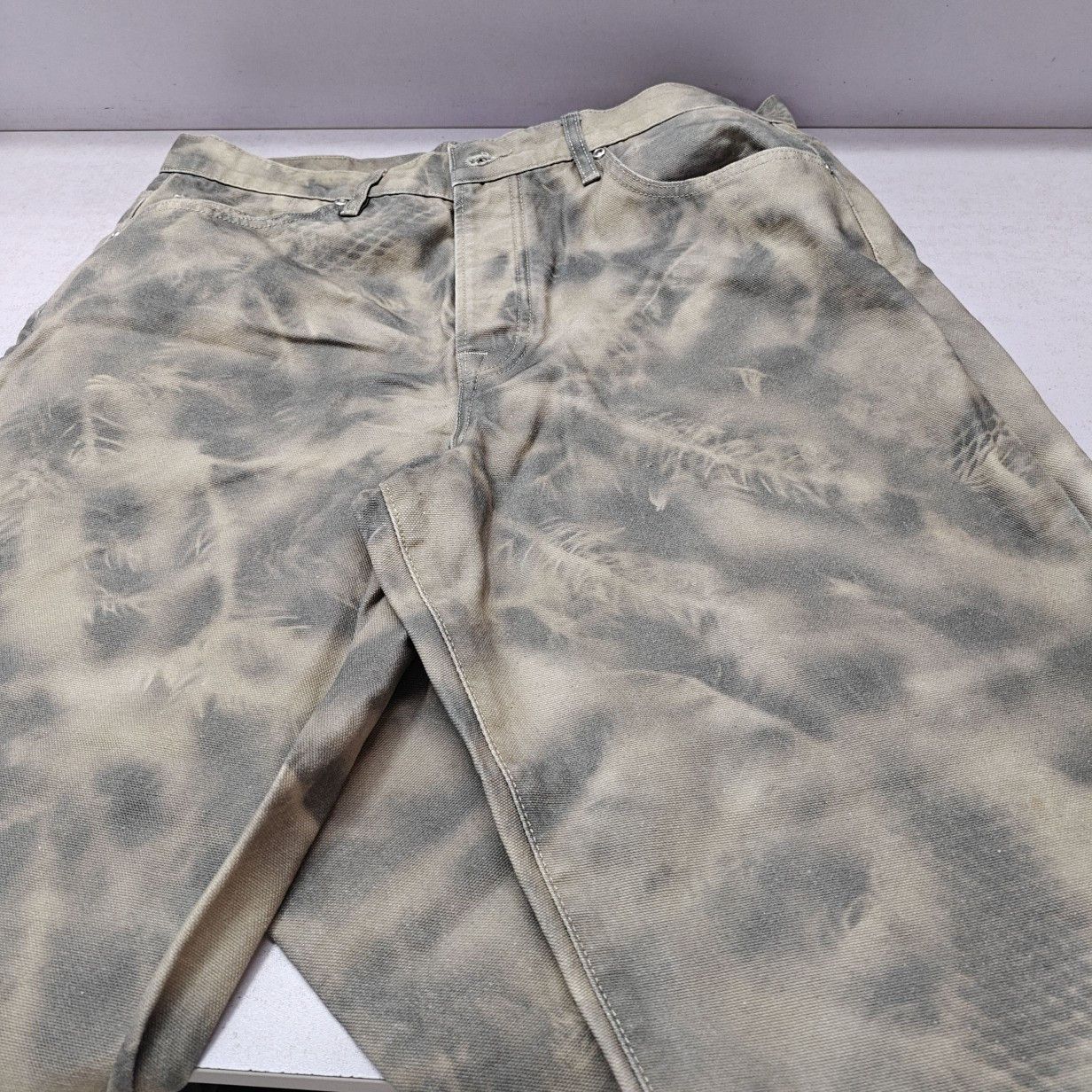 Stussy Stüssy Camo Print Big Ol' Jeans Size 34 Size US 34 / EU 50 - 8 Thumbnail