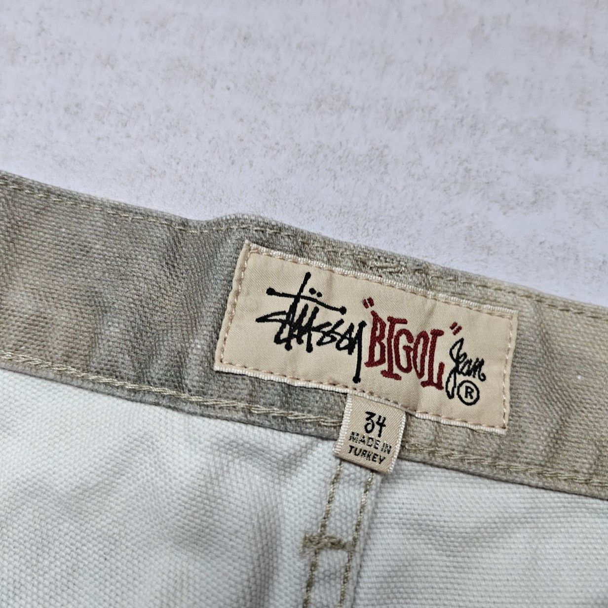 Stussy Stüssy Camo Print Big Ol' Jeans Size 34 Size US 34 / EU 50 - 3 Thumbnail
