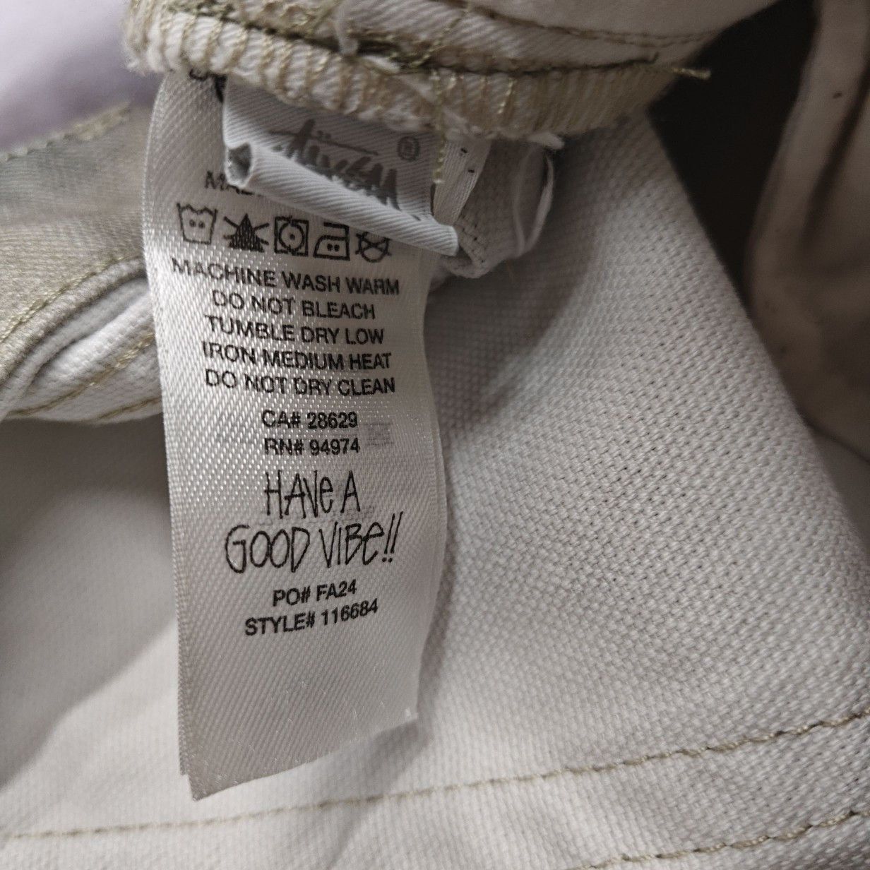 Stussy Stüssy Camo Print Big Ol' Jeans Size 34 Size US 34 / EU 50 - 4 Thumbnail