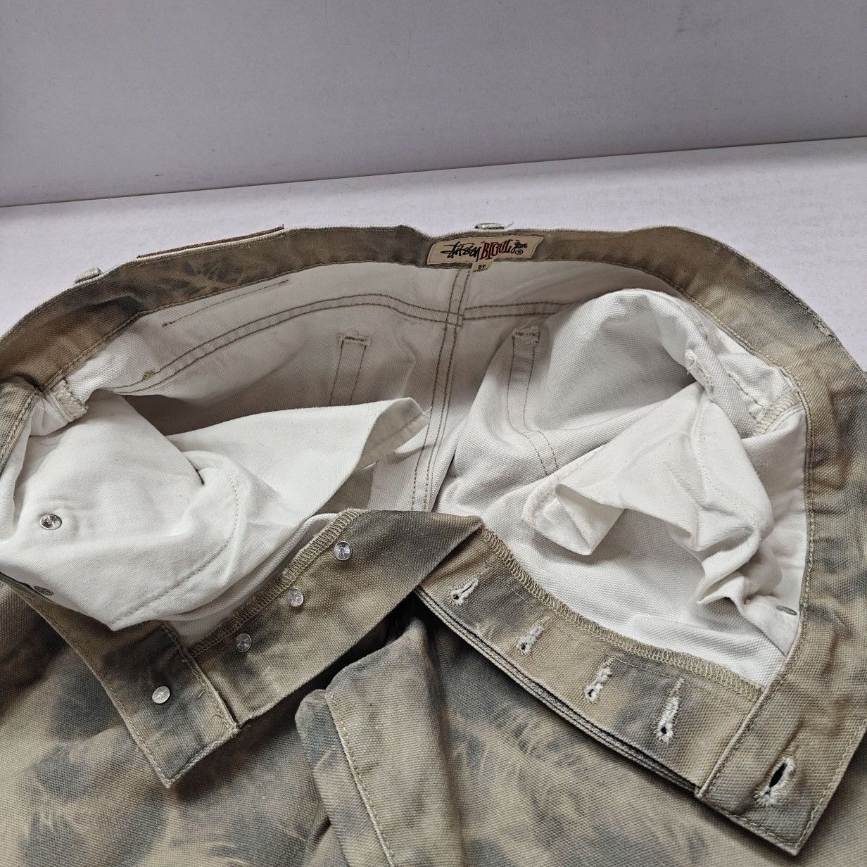 Stussy Stüssy Camo Print Big Ol' Jeans Size 34 Size US 34 / EU 50 - 6 Thumbnail