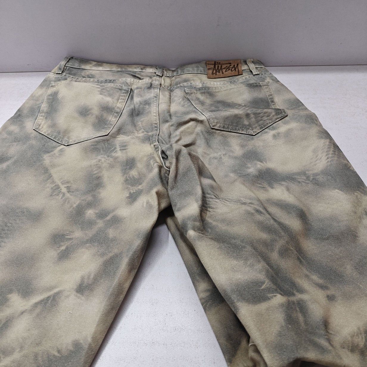 Stussy Stüssy Camo Print Big Ol' Jeans Size 34 Size US 34 / EU 50 - 11 Thumbnail