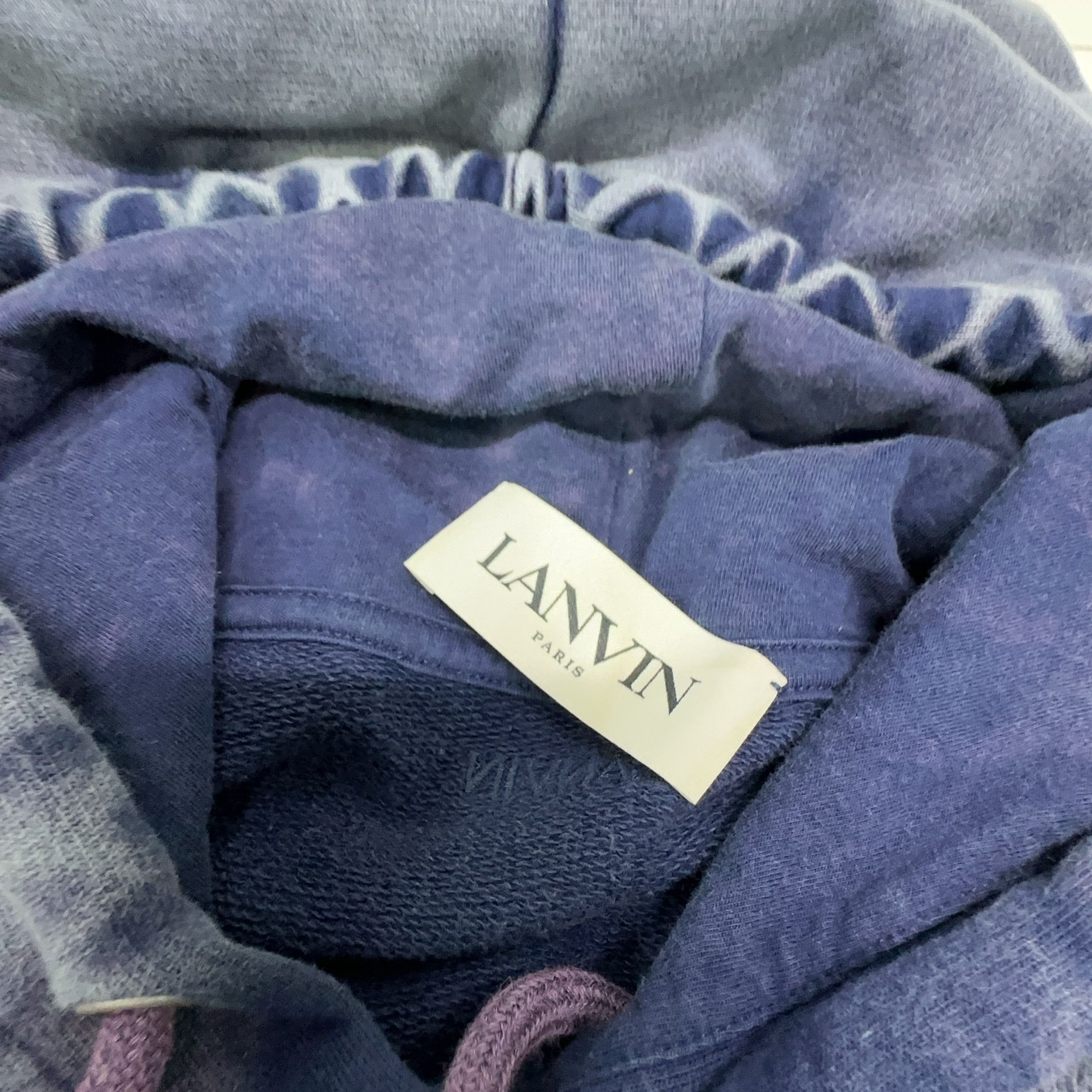 Lanvin Lanvin x Gallery Dept Paint Splatter Hoodie Size M Size US M / EU 48-50 / 2 - 5 Thumbnail