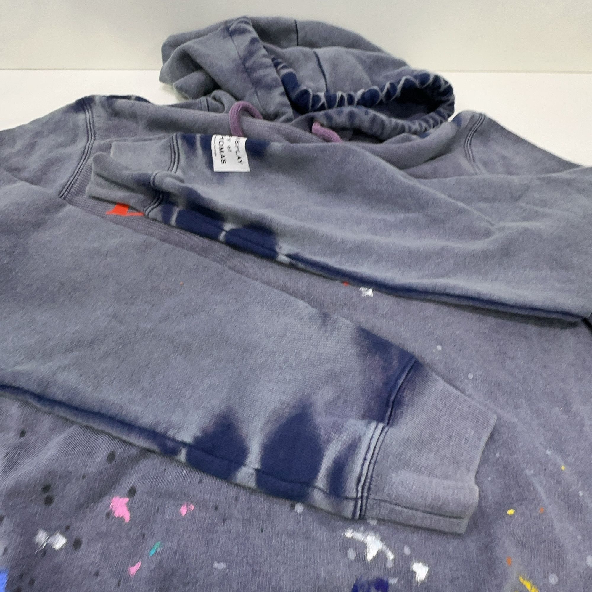 Lanvin Lanvin x Gallery Dept Paint Splatter Hoodie Size M Size US M / EU 48-50 / 2 - 9 Thumbnail