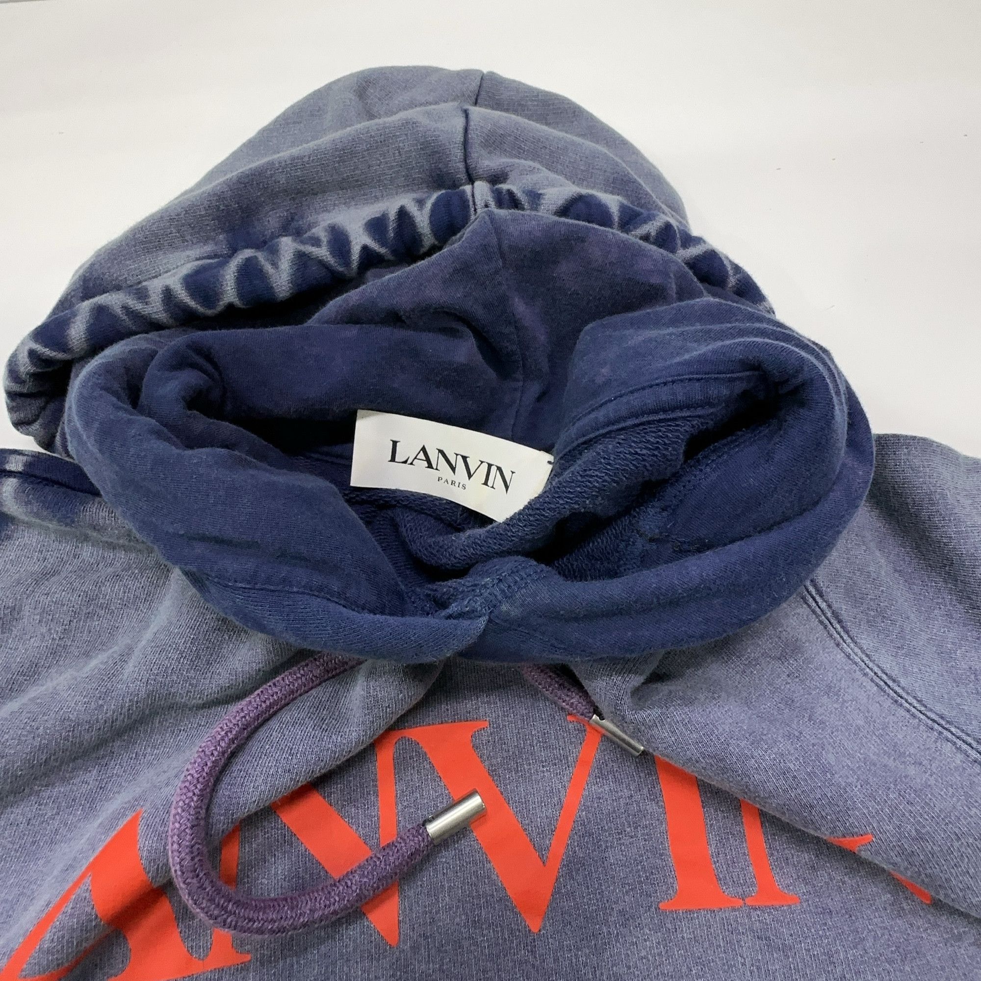 Lanvin Lanvin x Gallery Dept Paint Splatter Hoodie Size M Size US M / EU 48-50 / 2 - 7 Thumbnail