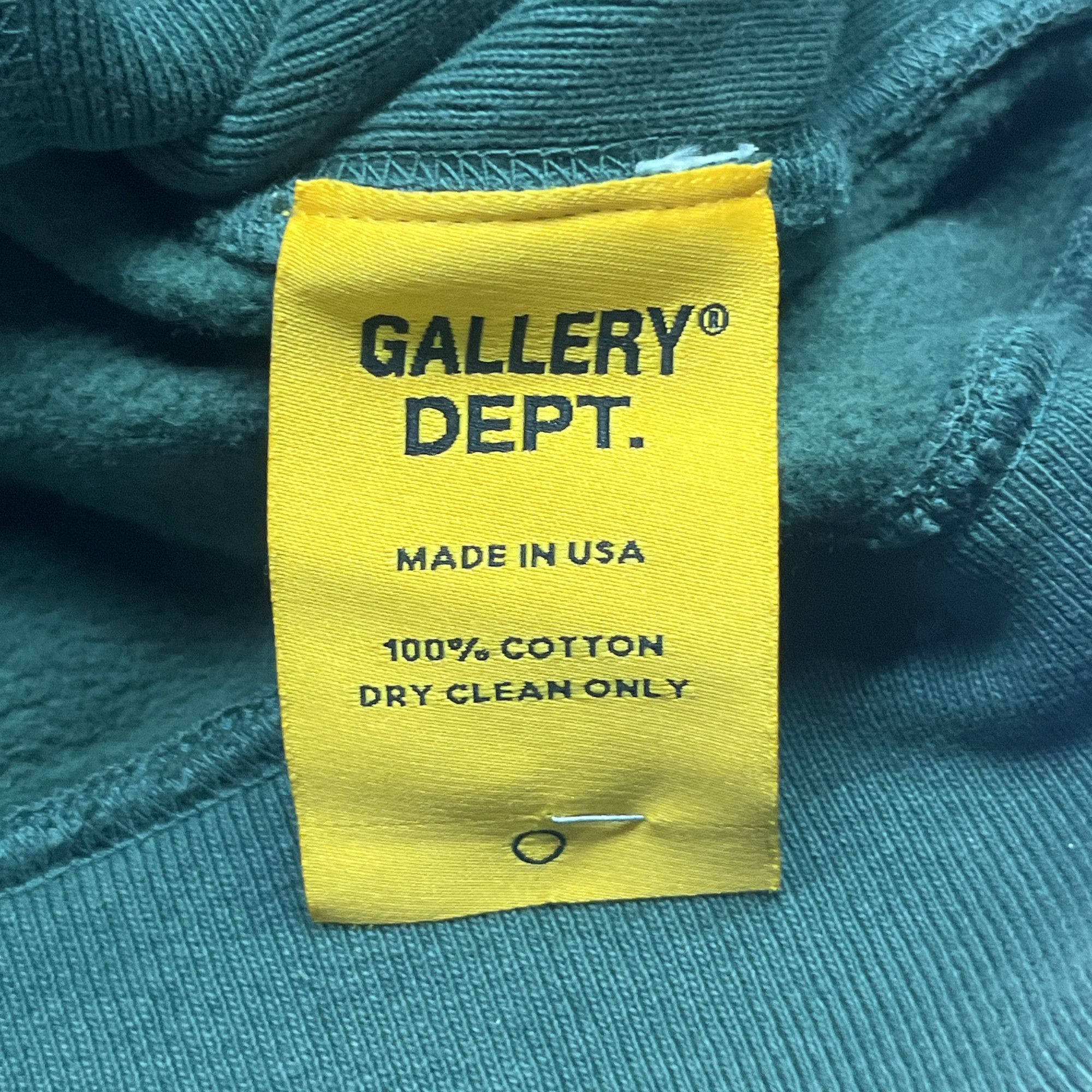 Gallery Dept. Gallery Dept. Logo Hoodie Green Size L Size US L / EU 52-54 / 3 - 5 Thumbnail