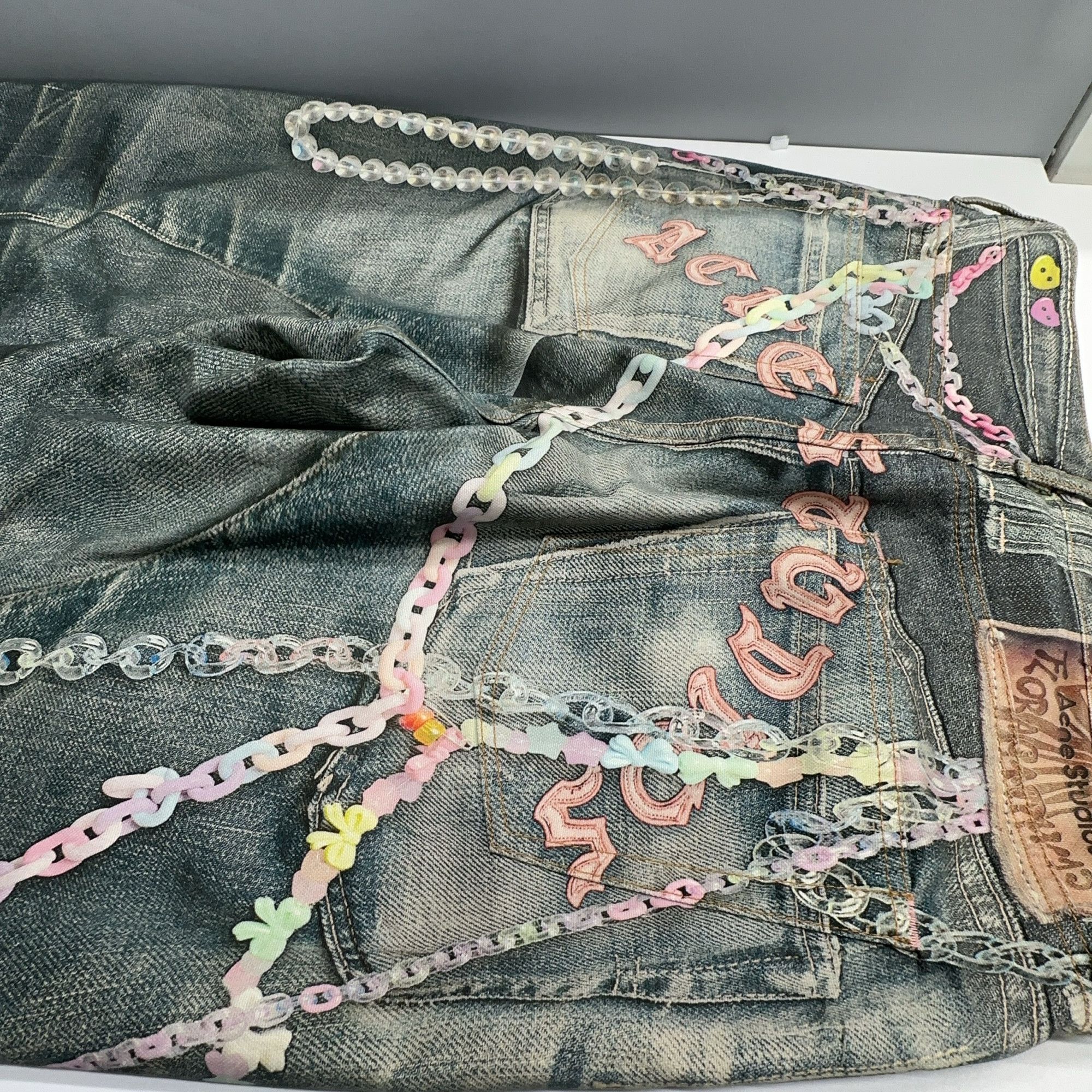 Acne Studios Acne Studios 1981M Embellished Jeans Size 32 Size US 32 / EU 48 - 5 Thumbnail