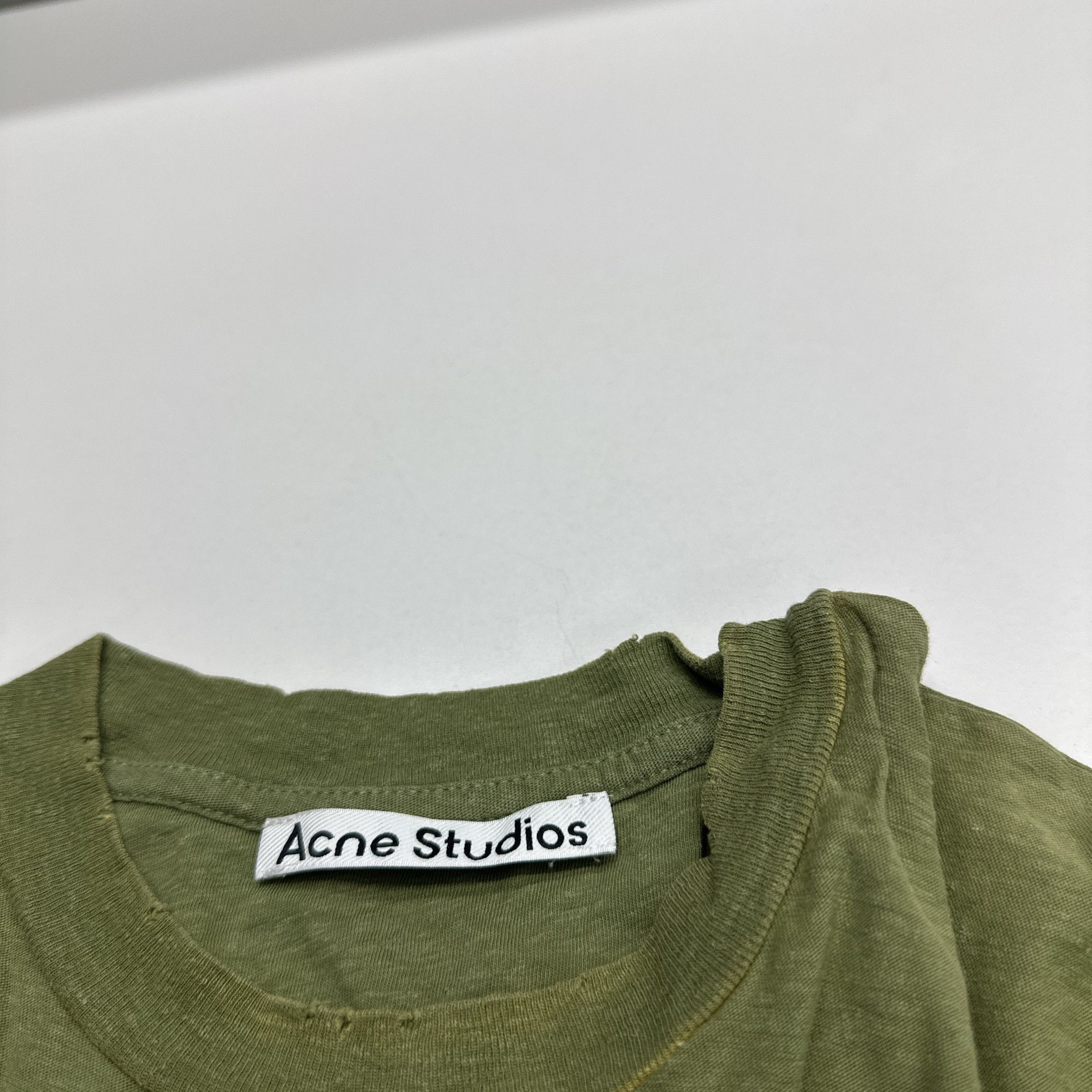 Acne Studios Acne Studios Logo Long Sleeve T-Shirt Size XXS Size US XXS / EU 40 - 3 Thumbnail