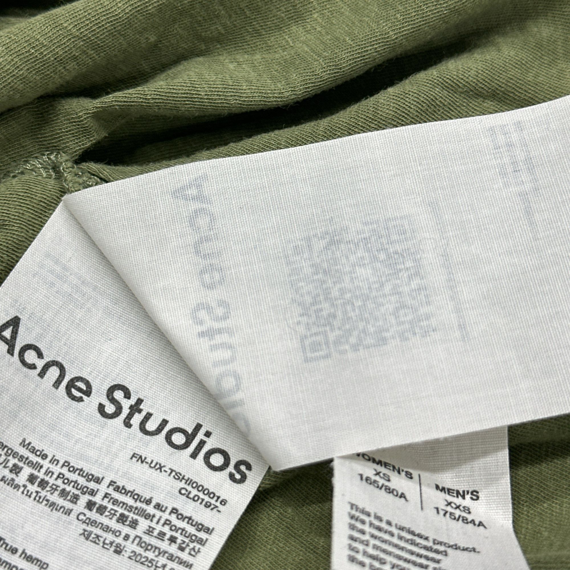 Acne Studios Acne Studios Logo Long Sleeve T-Shirt Size XXS Size US XXS / EU 40 - 5 Thumbnail
