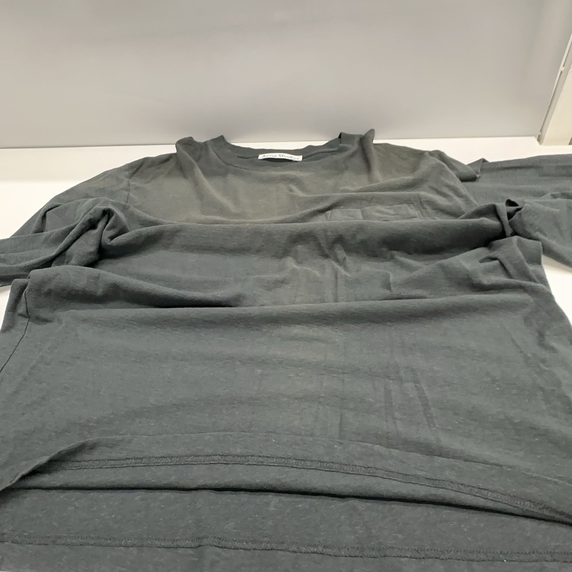 Acne Studios Acne Studios 1996 Logo Long Sleeve T-Shirt Size L Size US L / EU 52-54 / 3 - 6 Thumbnail