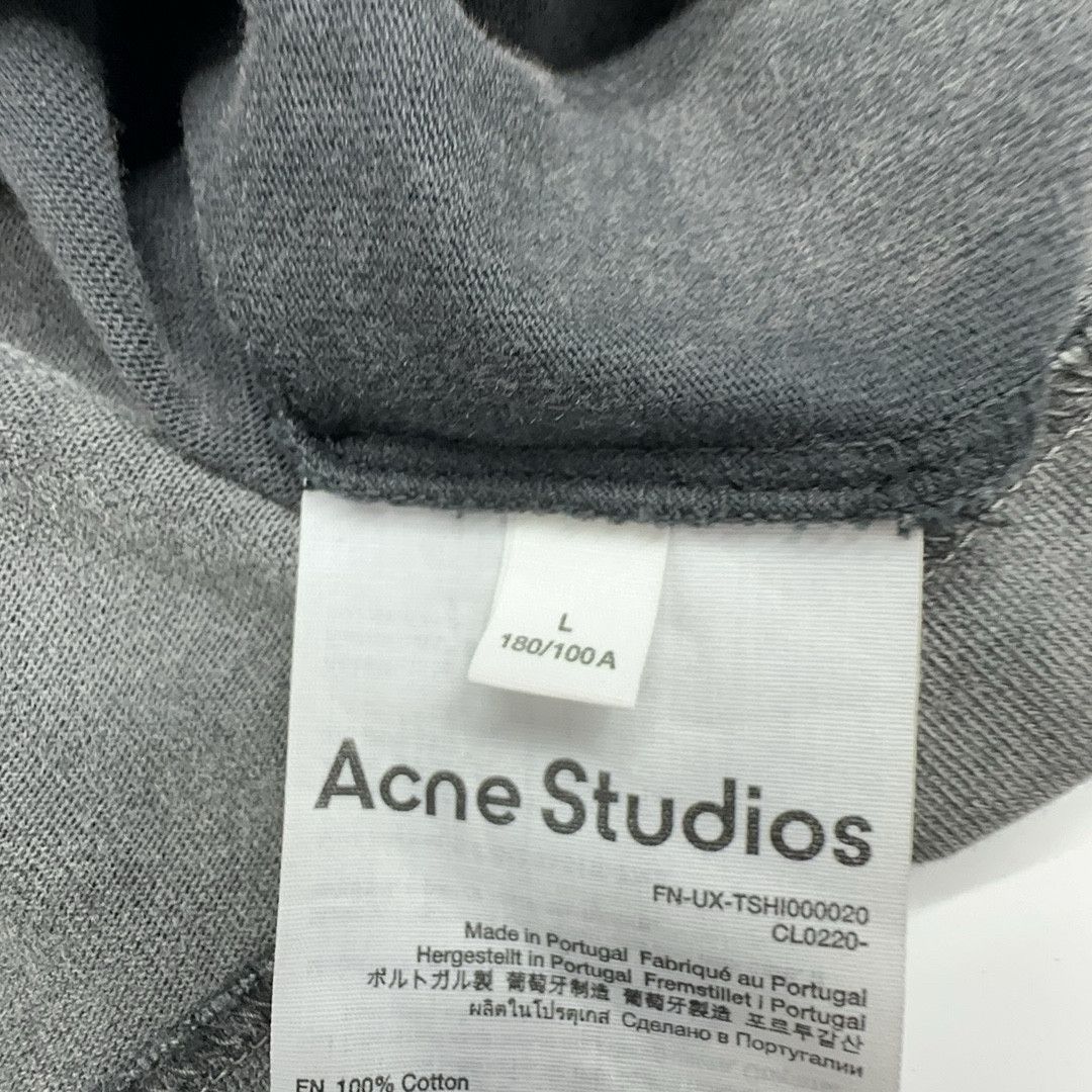 Acne Studios Acne Studios Faded Long Sleeve T-Shirt Size L Size US L / EU 52-54 / 3 - 4 Thumbnail