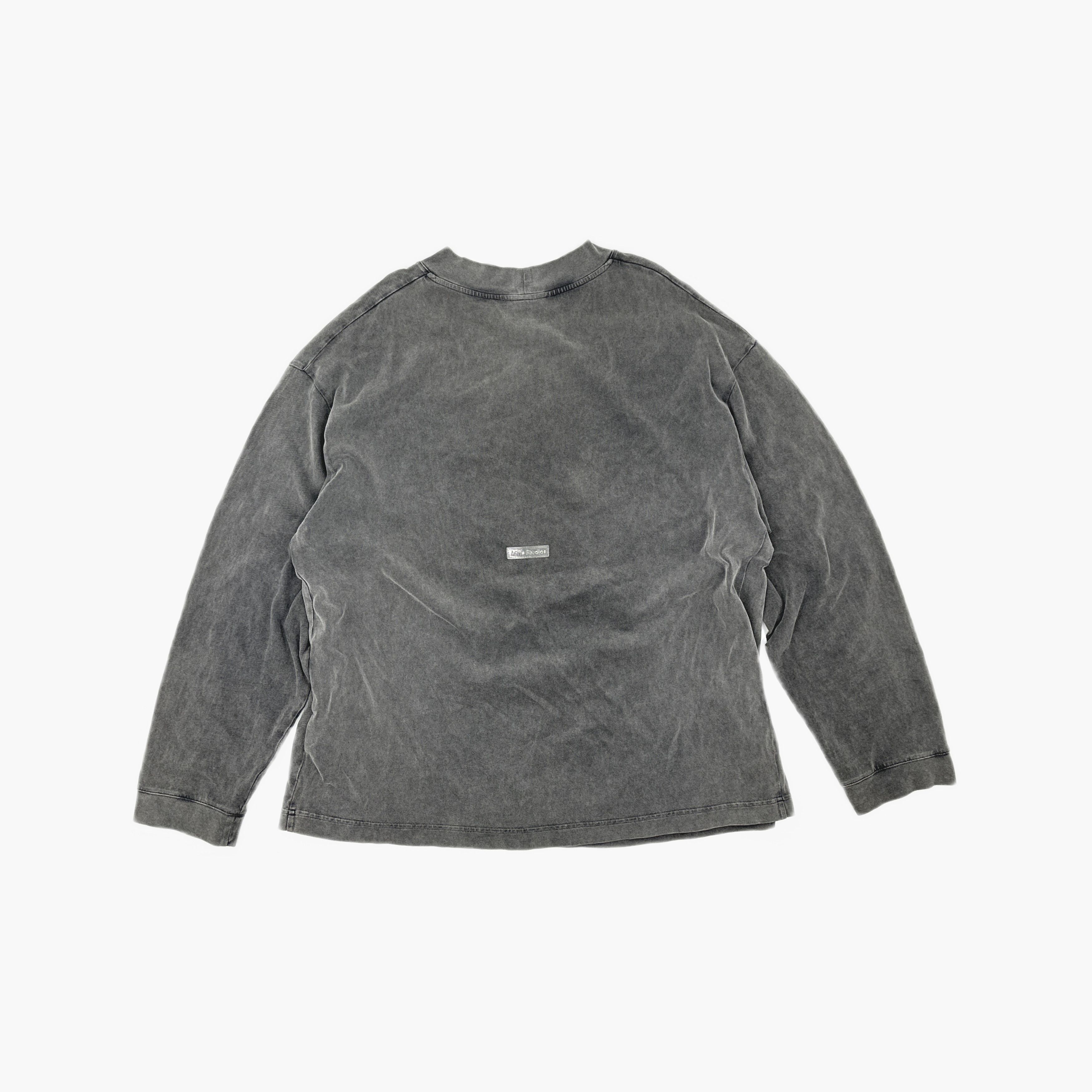 Acne Studios Acne Studios Faded Long Sleeve T-Shirt Size L Size US L / EU 52-54 / 3 - 2 Thumbnail