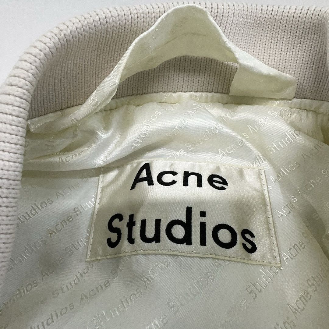 Acne Studios Acne Studios Beige Bomber Jacket Size S Size US S / EU 44-46 / 1 - 4 Thumbnail