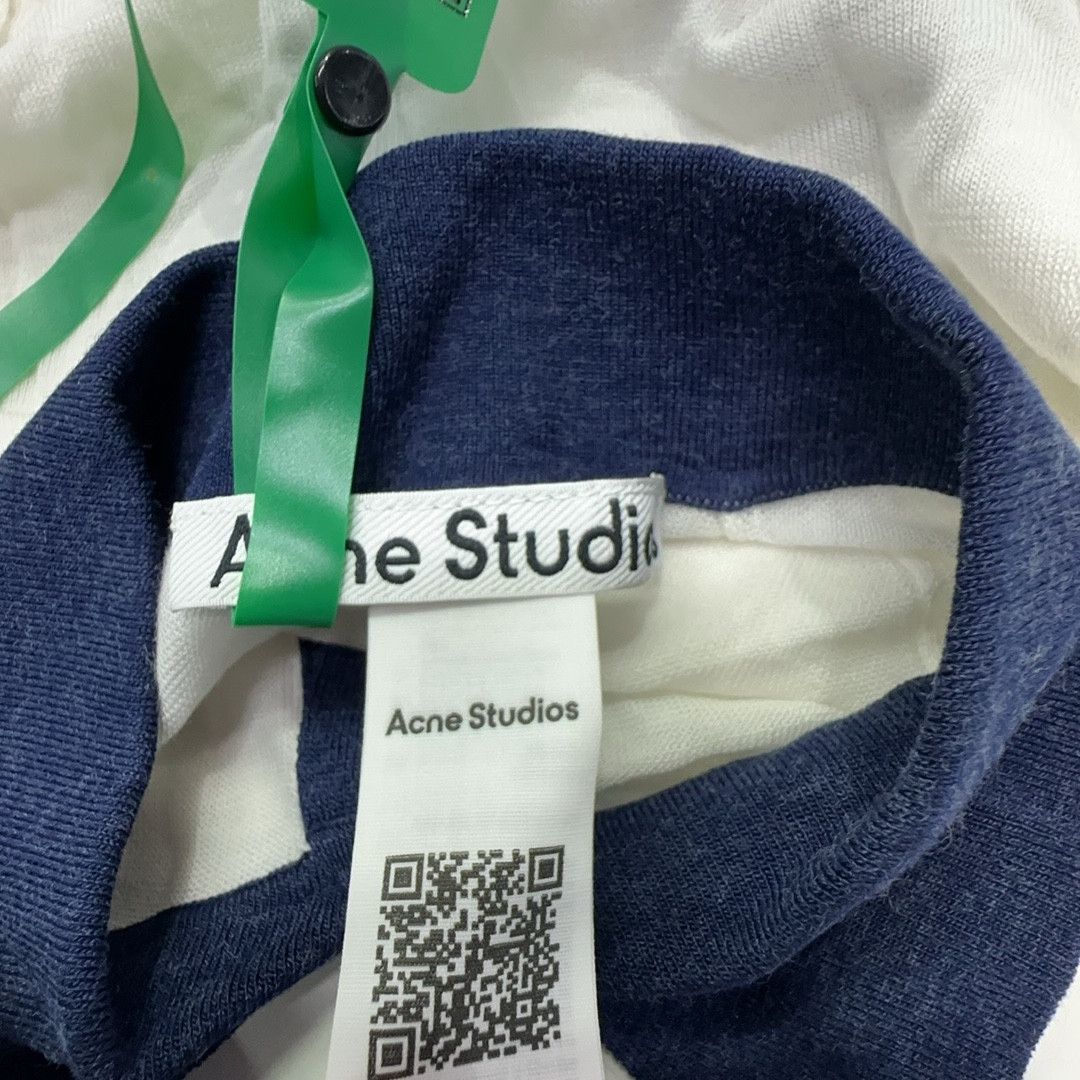 Acne Studios Acne Studios FW25 Contrast Knit Polo Size S Size S / US 4 / IT 40 - 3 Thumbnail