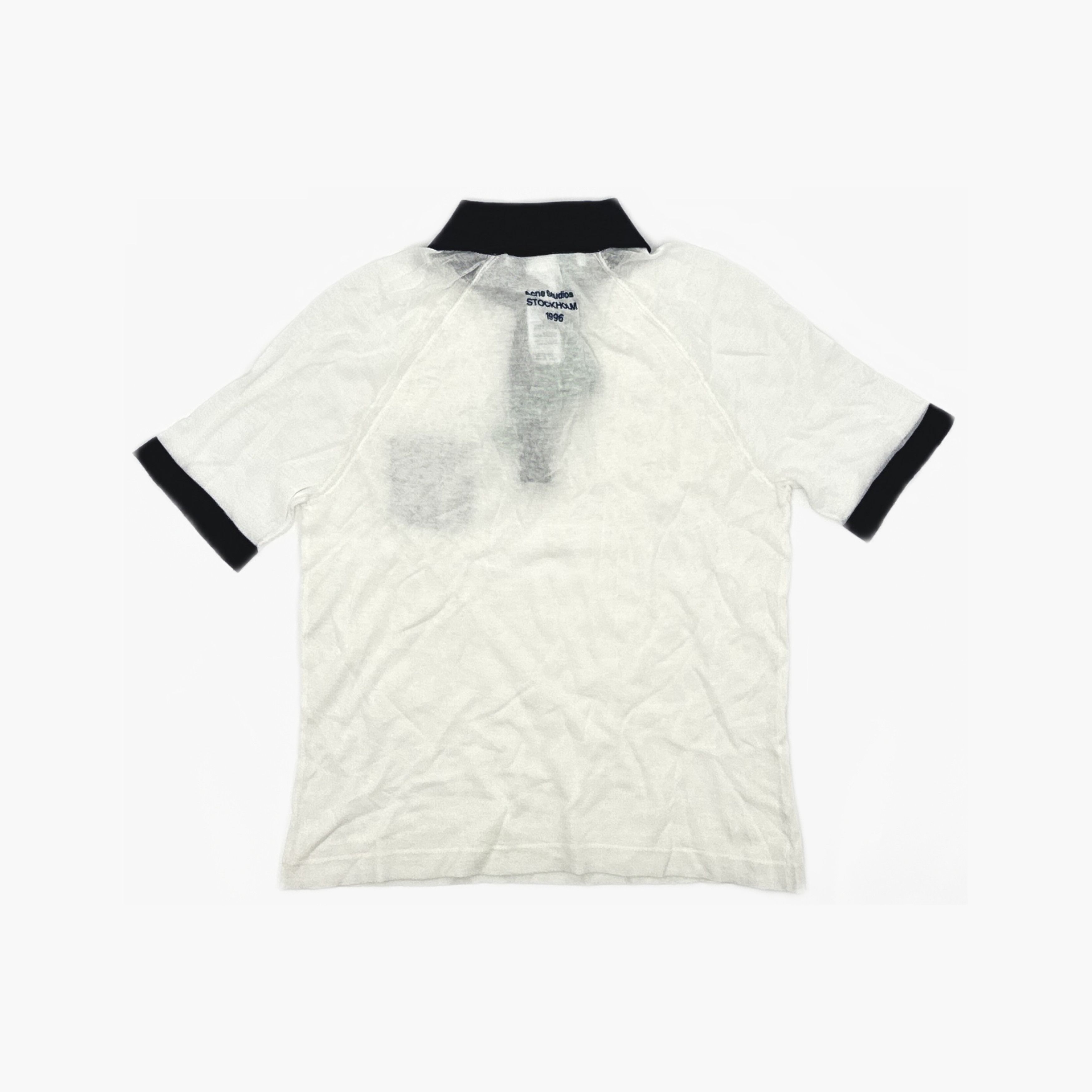 Acne Studios Acne Studios FW25 Contrast Knit Polo Size S Size S / US 4 / IT 40 - 2 Thumbnail