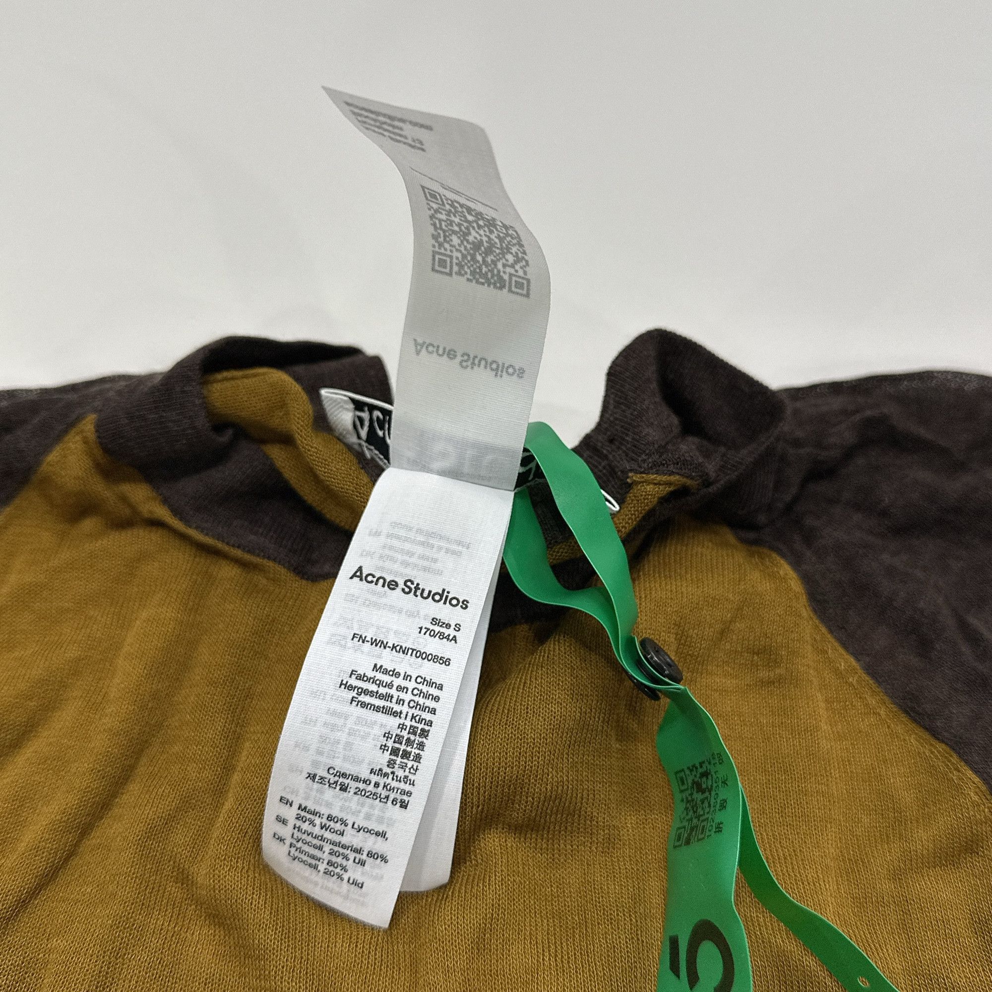 Acne Studios Acne Studios Raglan Long Sleeve T-Shirt Size S Size S / US 4 / IT 40 - 4 Thumbnail