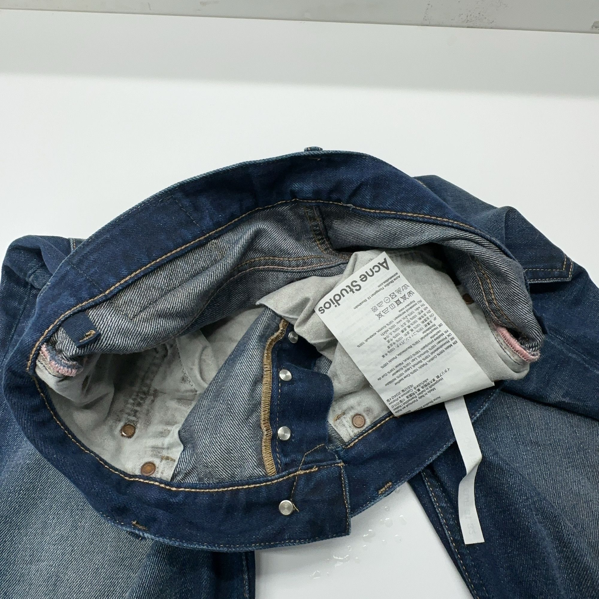 Acne Studios Acne Studios Whiskered Denim Jeans Size 31 Size US 31 - 5 Thumbnail
