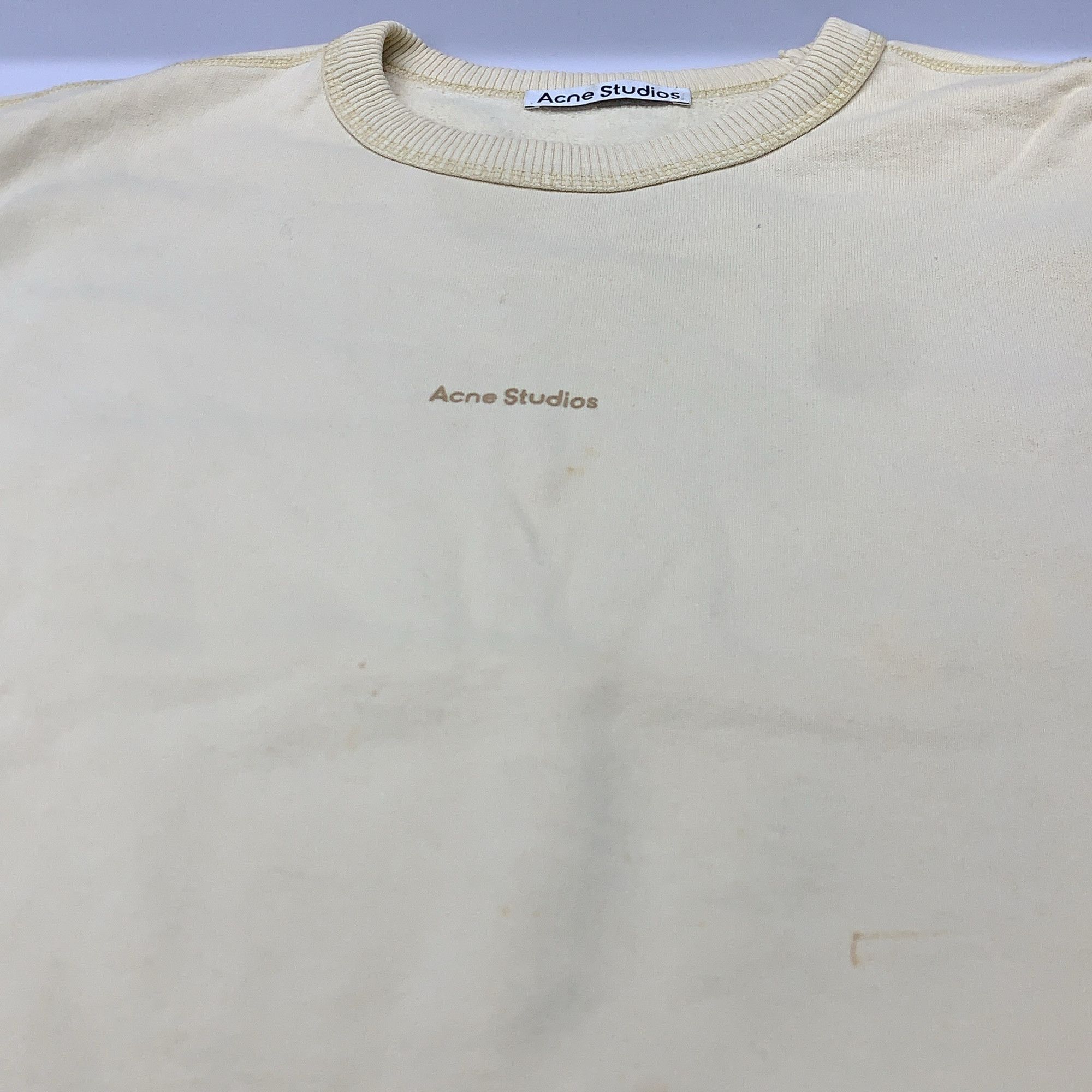 Acne Studios Acne Studios Logo Sweatshirt Size M Size M / US 6-8 / IT 42-44 - 6 Thumbnail