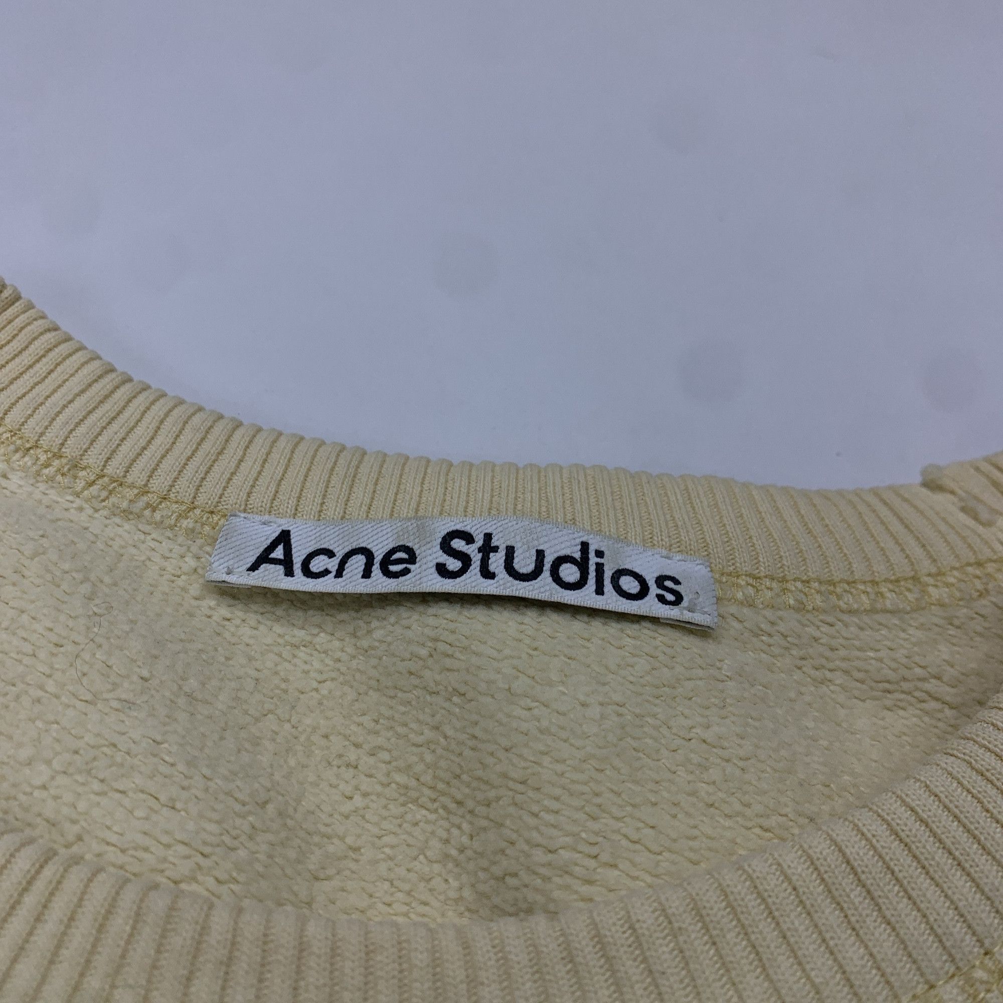 Acne Studios Acne Studios Logo Sweatshirt Size M Size M / US 6-8 / IT 42-44 - 3 Thumbnail
