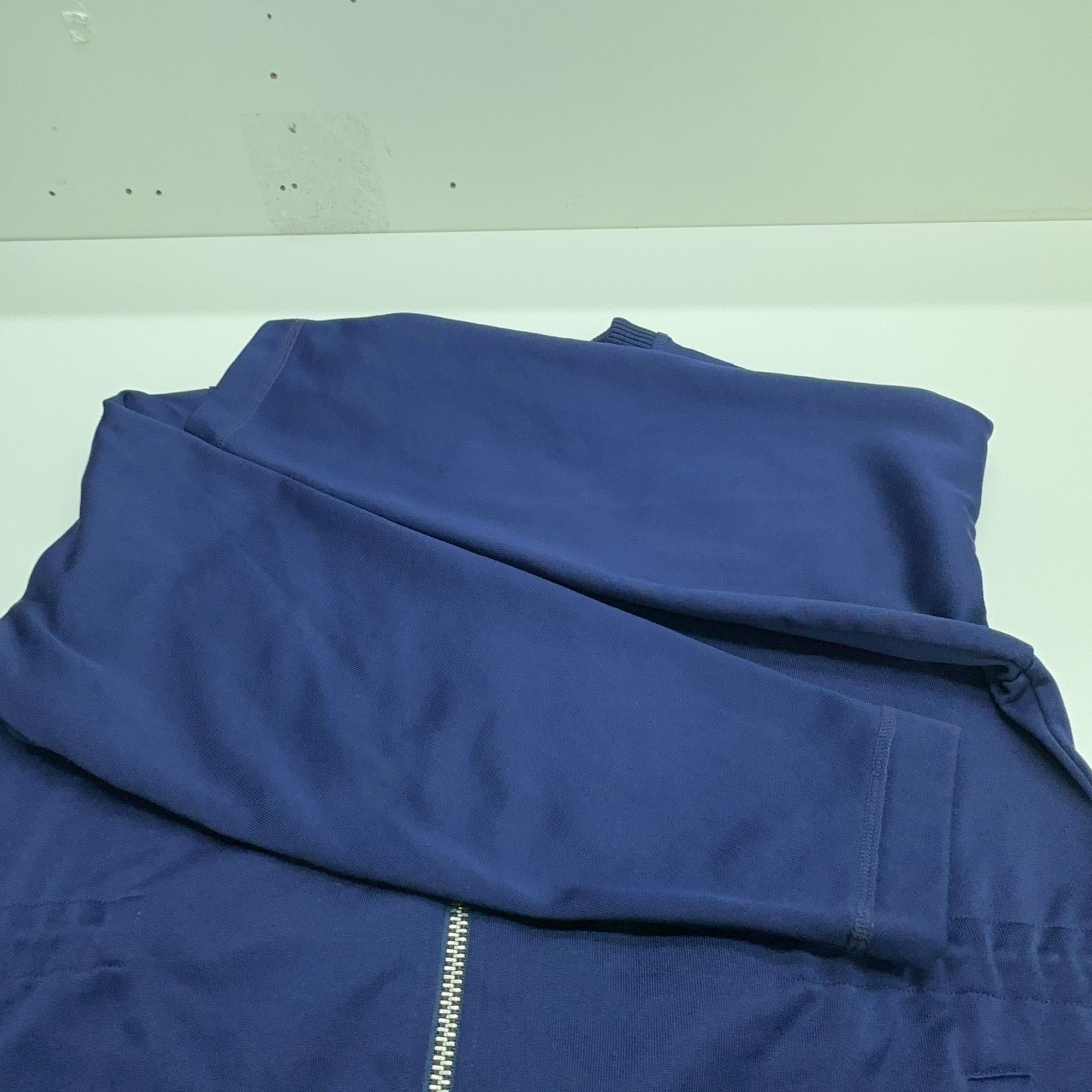 Acne Studios Acne Studios Blue Zippered Bomber Jacket Size XS Size XS / US 0-2 / IT 36-38 - 10 Thumbnail