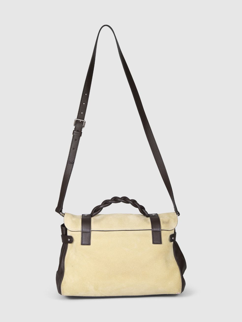 Mulberry Beige Suede Alexa Top Handle Bag Size ONE SIZE - 5 Thumbnail