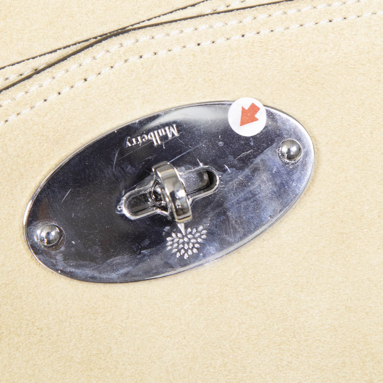 Mulberry Beige Suede Alexa Top Handle Bag Size ONE SIZE - 14 Thumbnail