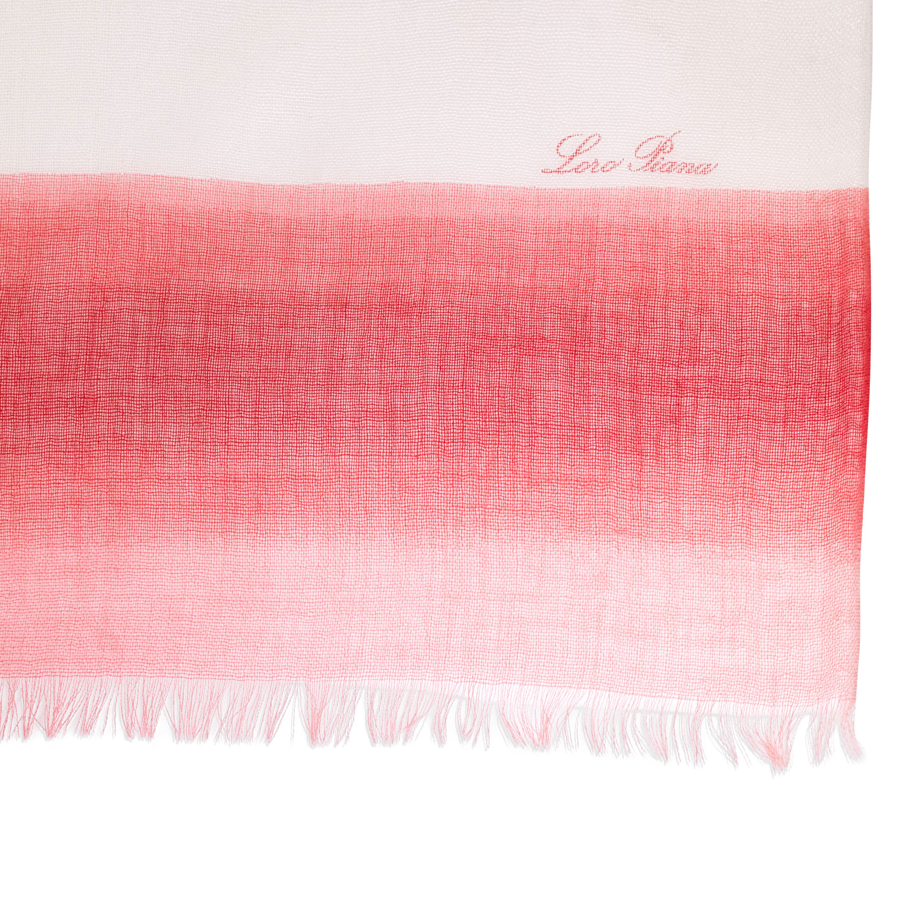 Loro Piana STRIPED MULTICOLOR SCARF SIZE OS Size ONE SIZE - 5 Thumbnail