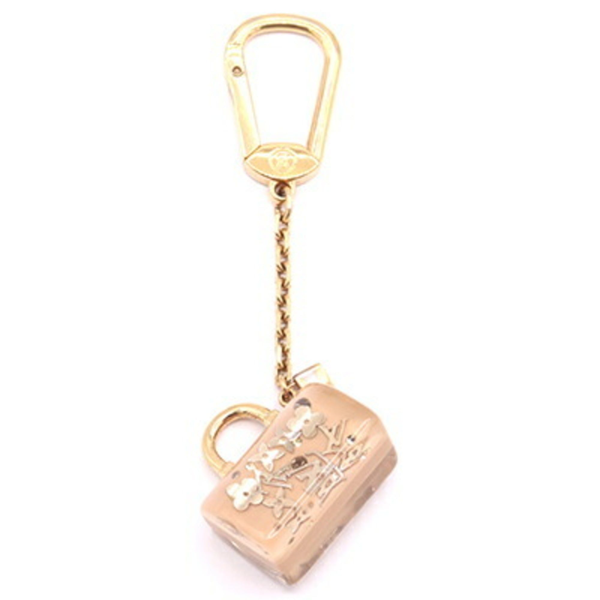 Louis Vuitton Louis Vuitton Keyring Portefeuille Speedy Inclusion M65230 Beige Resin Keychain Accessory Bag Charm Women's LOUIS VUITTON Size ONE SIZE - 2 Thumbnail