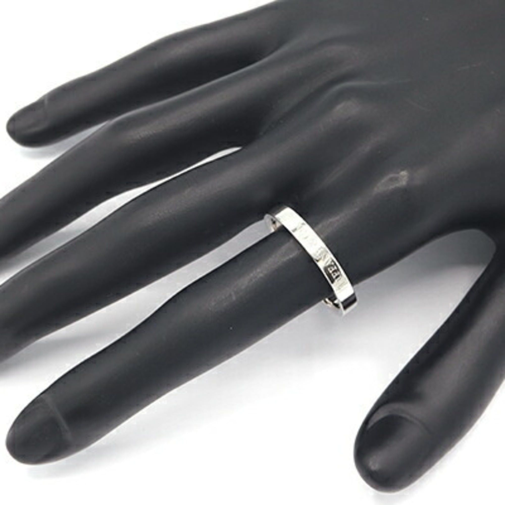 Tiffany & Co. Tiffany & Co. Ring Band PT950 1 US8.5-9 Flat Wedding Size ONE SIZE - 4 Thumbnail