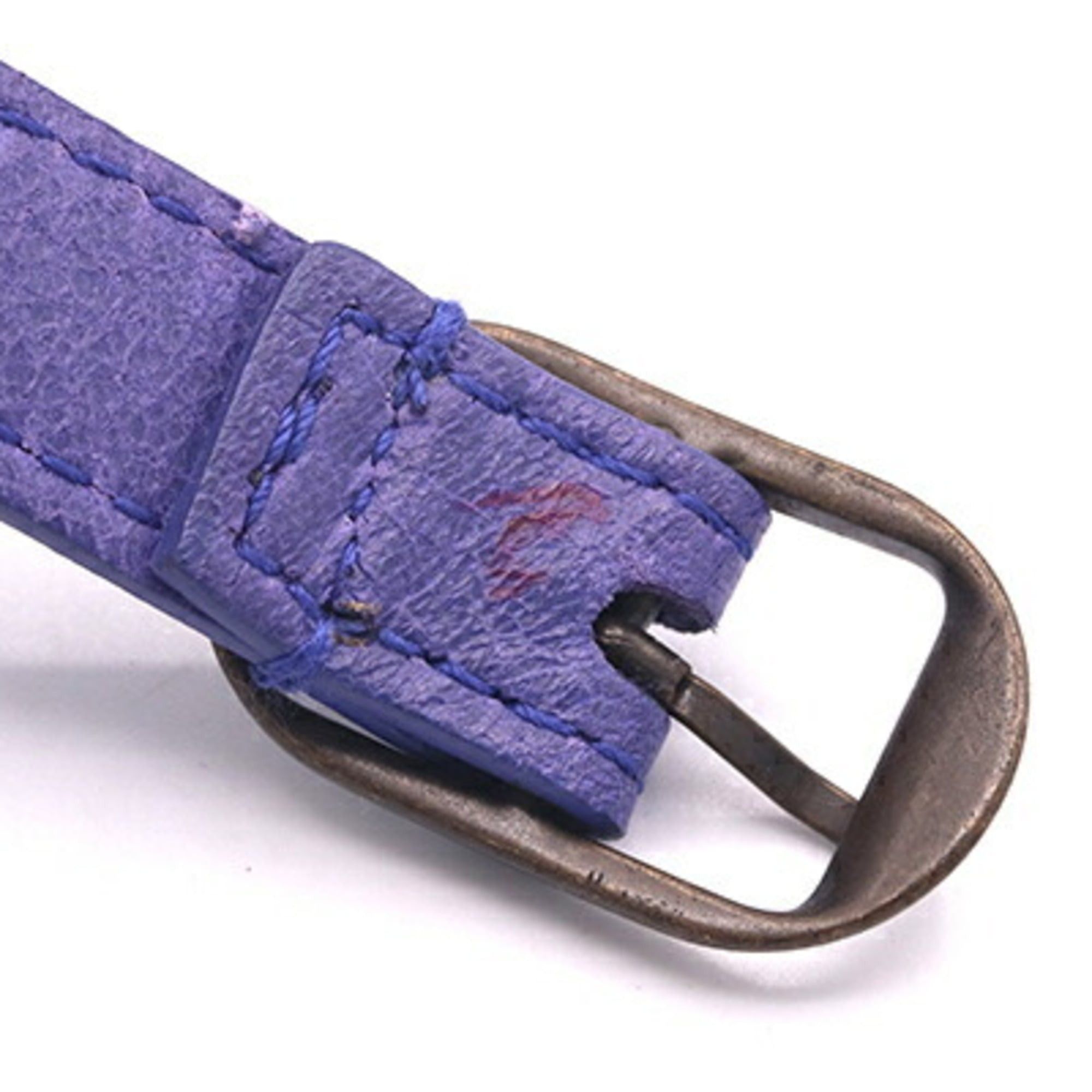 Balenciaga Balenciaga City Triple Bracelet 236342 Purple Leather Size M Strand Women's Men's BALENCIAGA Size ONE SIZE - 5 Thumbnail
