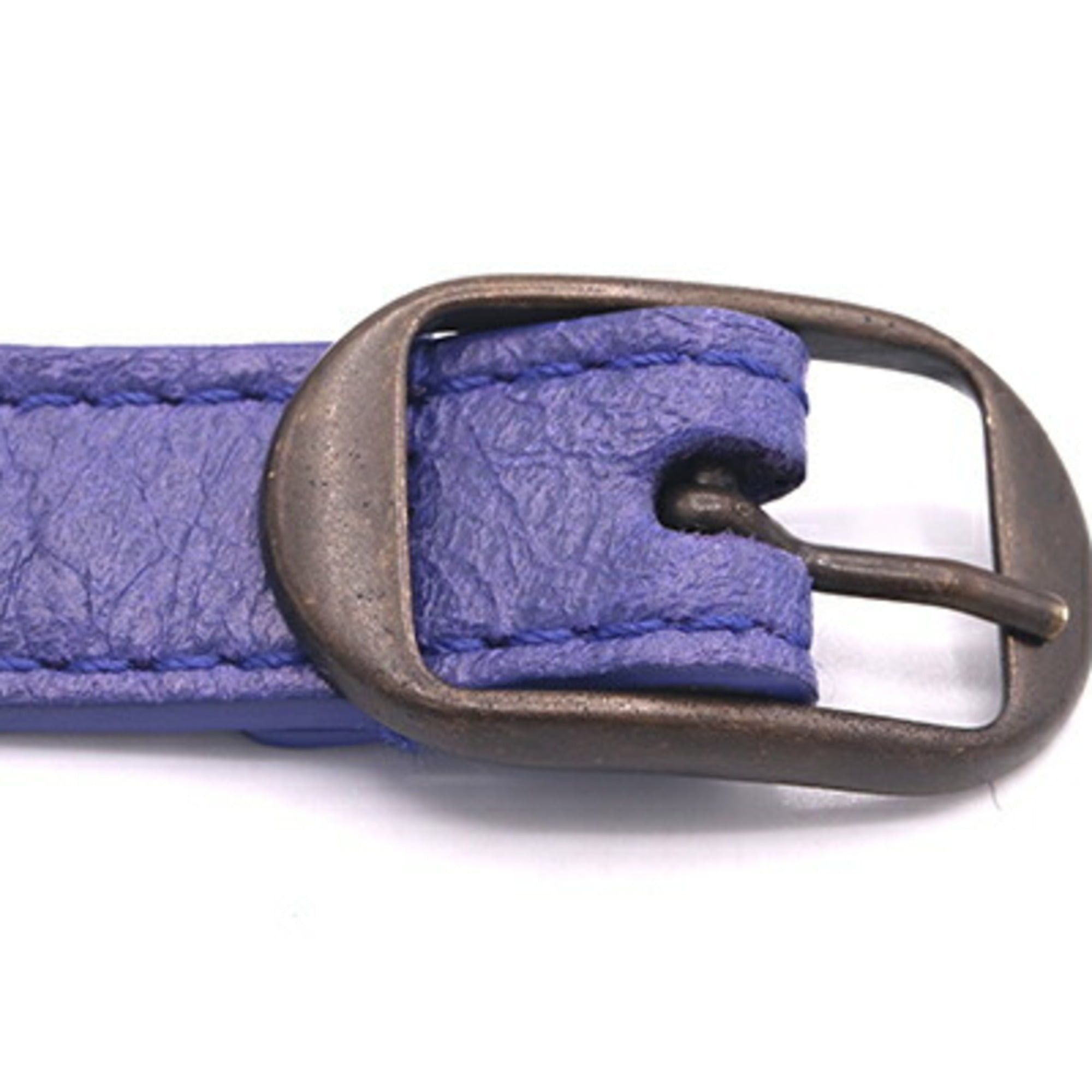 Balenciaga Balenciaga City Triple Bracelet 236342 Purple Leather Size M Strand Women's Men's BALENCIAGA Size ONE SIZE - 6 Thumbnail