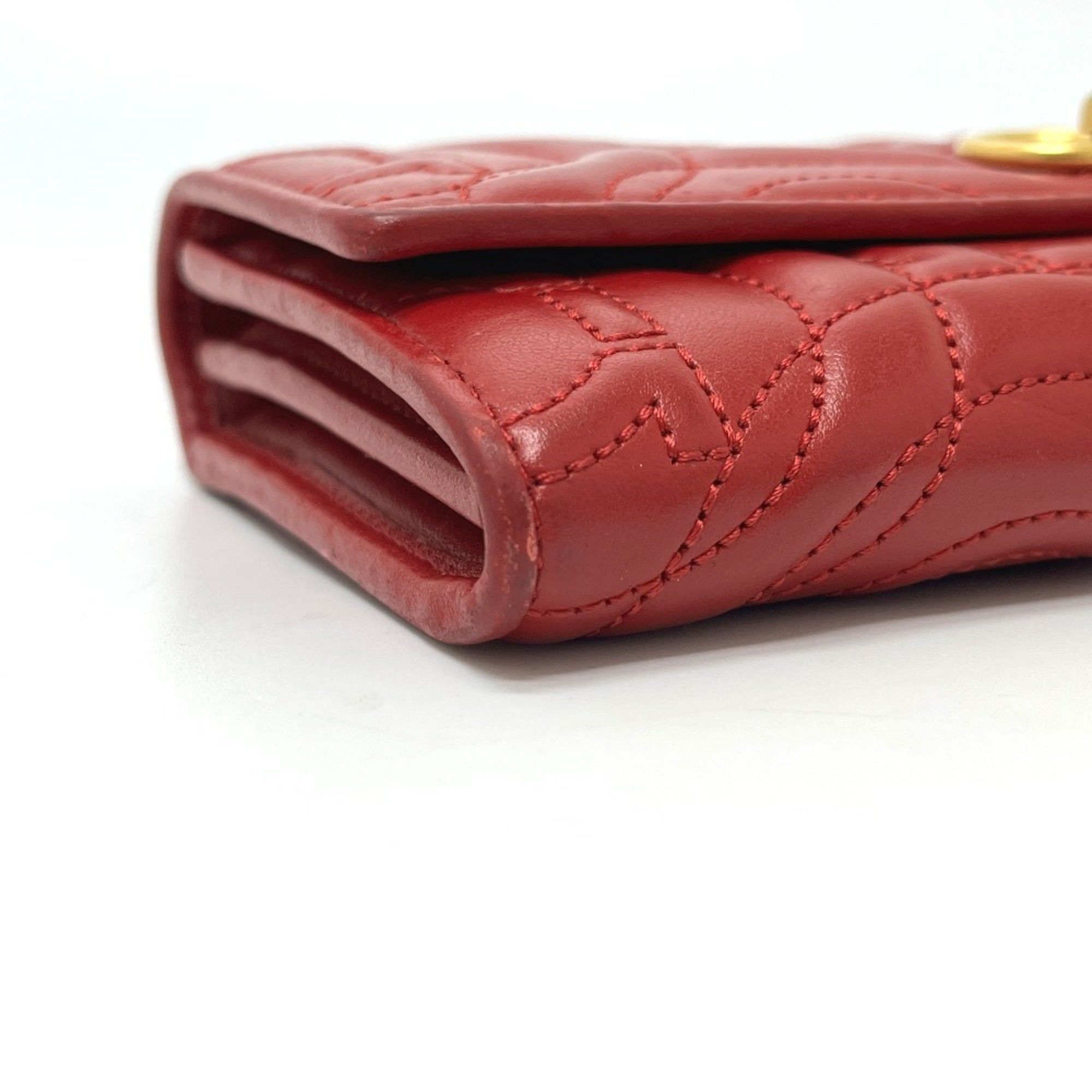 Salvatore Ferragamo Salvatore Ferragamo logo Gancini wallet with pass case, long wallet, leather, men's and women's, red. Size ONE SIZE - 16 Thumbnail
