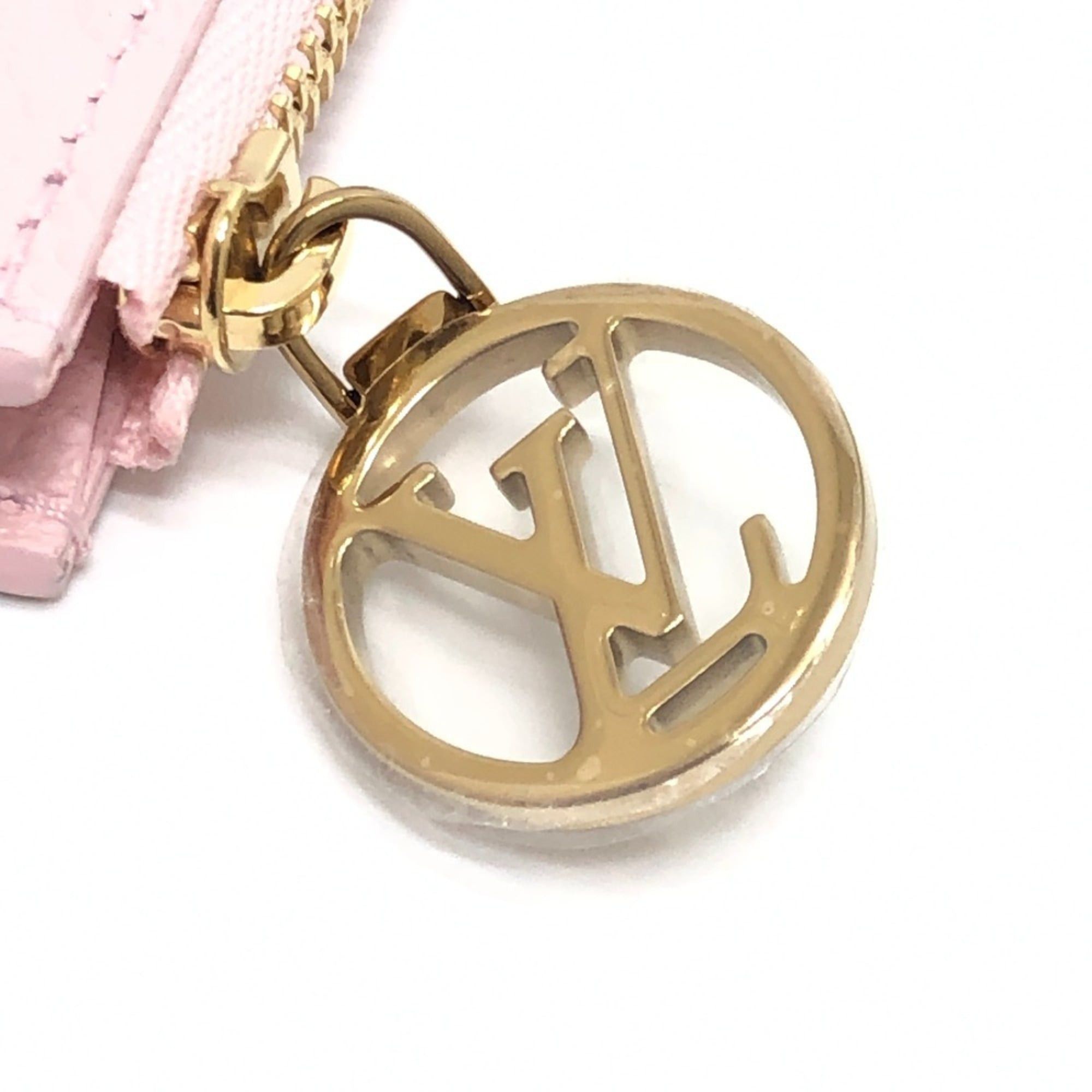 Louis Vuitton LOUIS VUITTON M28974 Business Card Holder/Card Case Porte Cartes Romy Coin Purse Monogram Empreinte Leather Women's Confetti Pink Size ONE SIZE - 9 Thumbnail