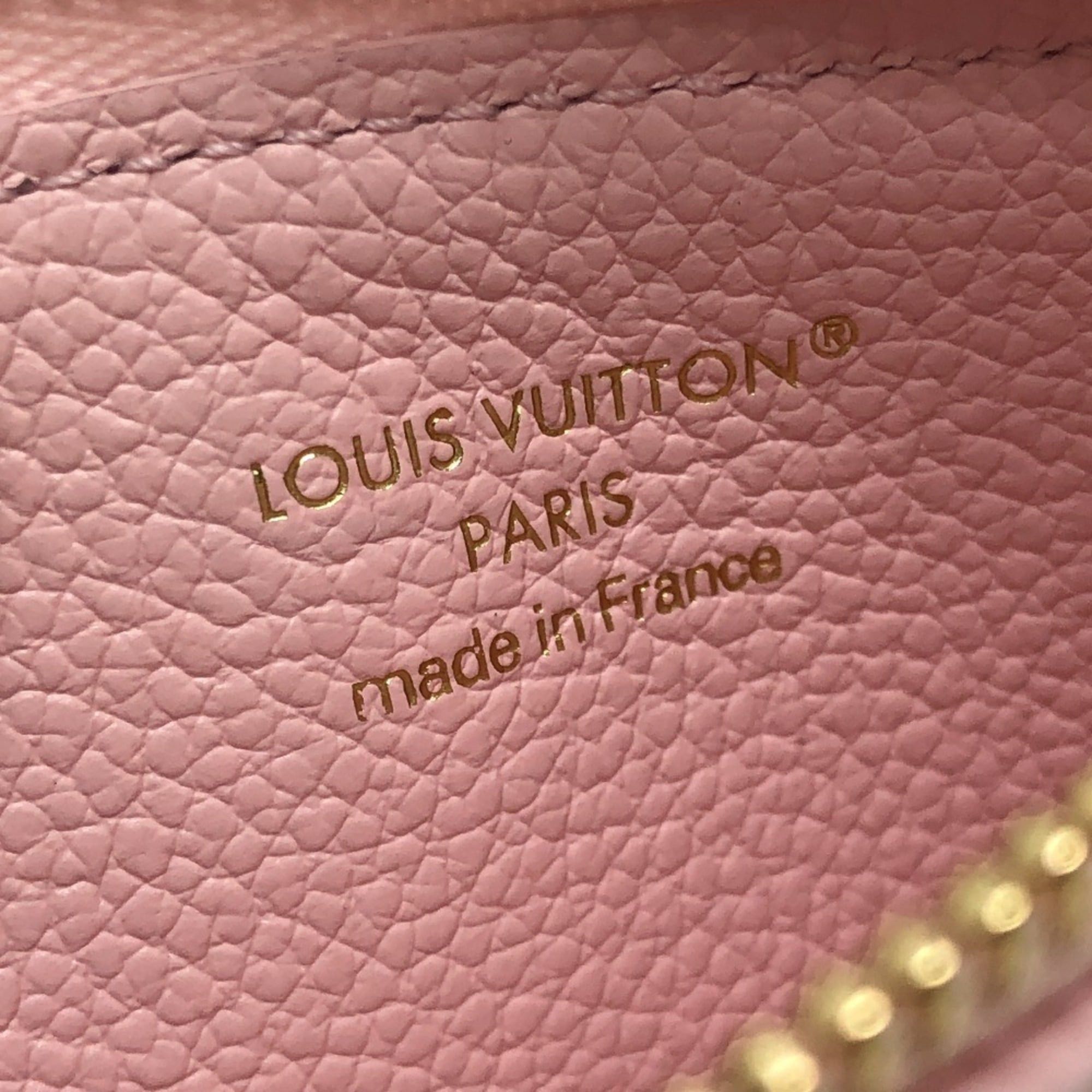 Louis Vuitton LOUIS VUITTON M28974 Business Card Holder/Card Case Porte Cartes Romy Coin Purse Monogram Empreinte Leather Women's Confetti Pink Size ONE SIZE - 11 Thumbnail