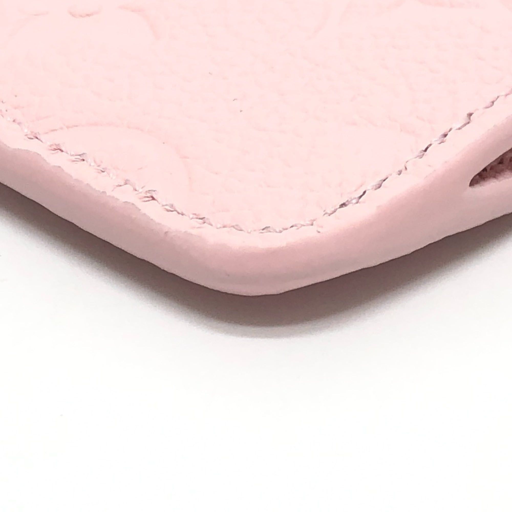 Louis Vuitton LOUIS VUITTON M28974 Business Card Holder/Card Case Porte Cartes Romy Coin Purse Monogram Empreinte Leather Women's Confetti Pink Size ONE SIZE - 7 Thumbnail