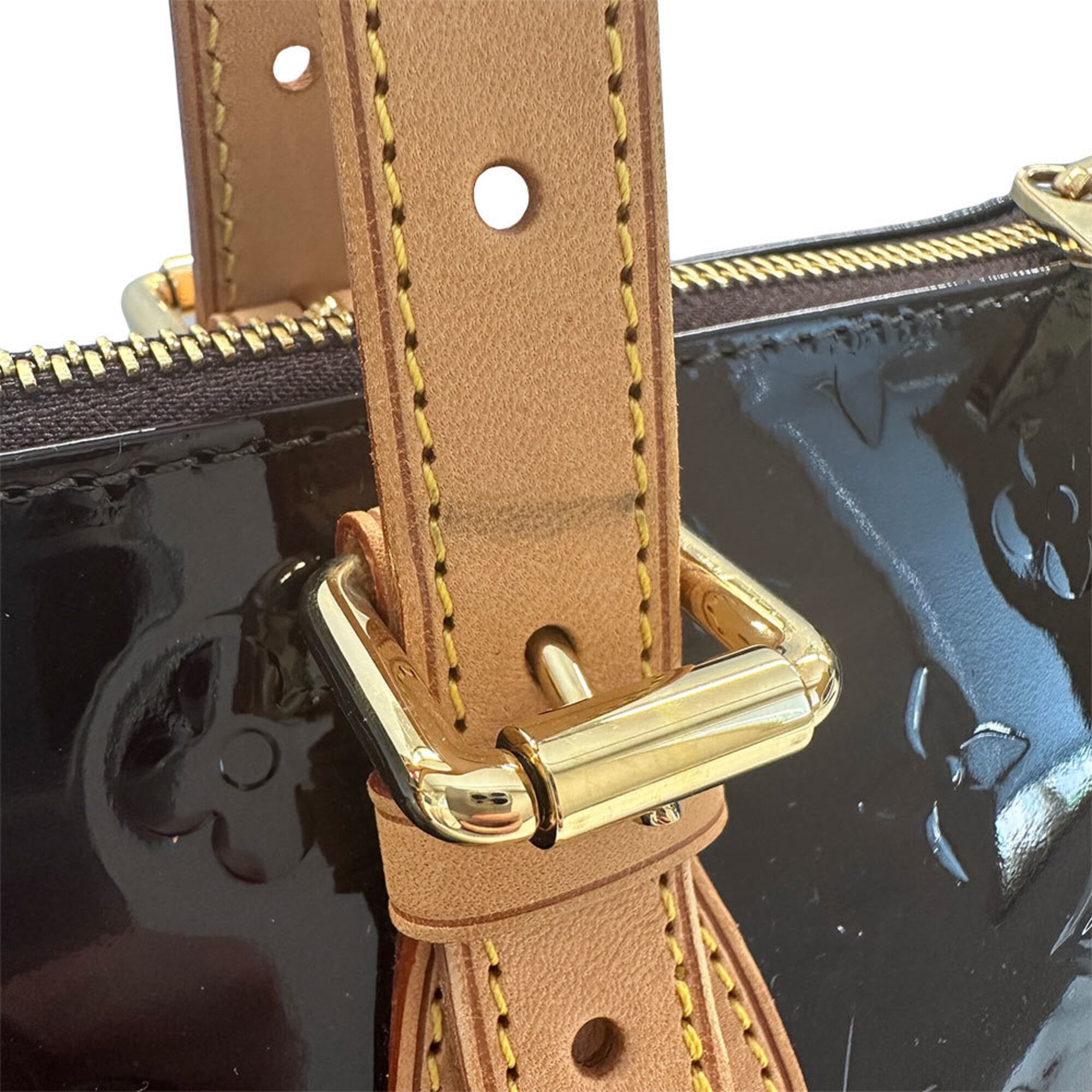 Louis Vuitton Louis Vuitton handbag, Monogram Vernis, women's brand shoulder bag, Vernis Rosewood Avenue Amarante M93510 tote purple. Size ONE SIZE - 6 Thumbnail