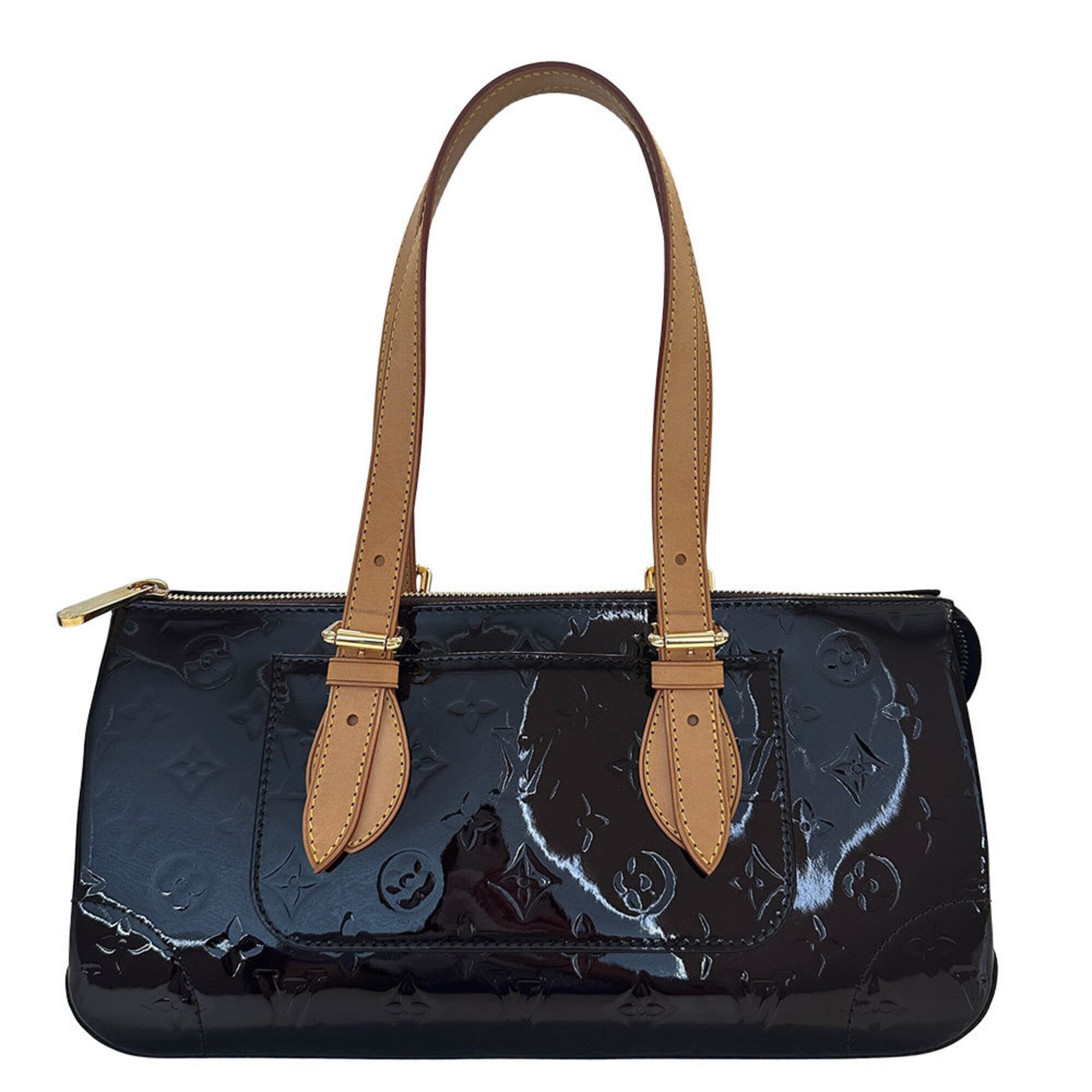 Louis Vuitton Louis Vuitton handbag, Monogram Vernis, women's brand shoulder bag, Vernis Rosewood Avenue Amarante M93510 tote purple. Size ONE SIZE - 2 Thumbnail